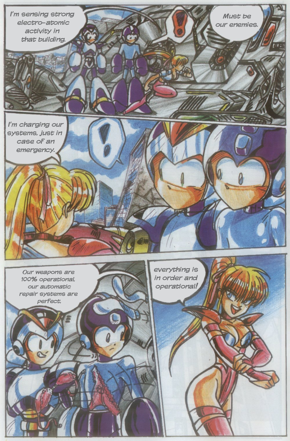 Read online Novas Aventuras de Megaman comic -  Issue #3 - 8