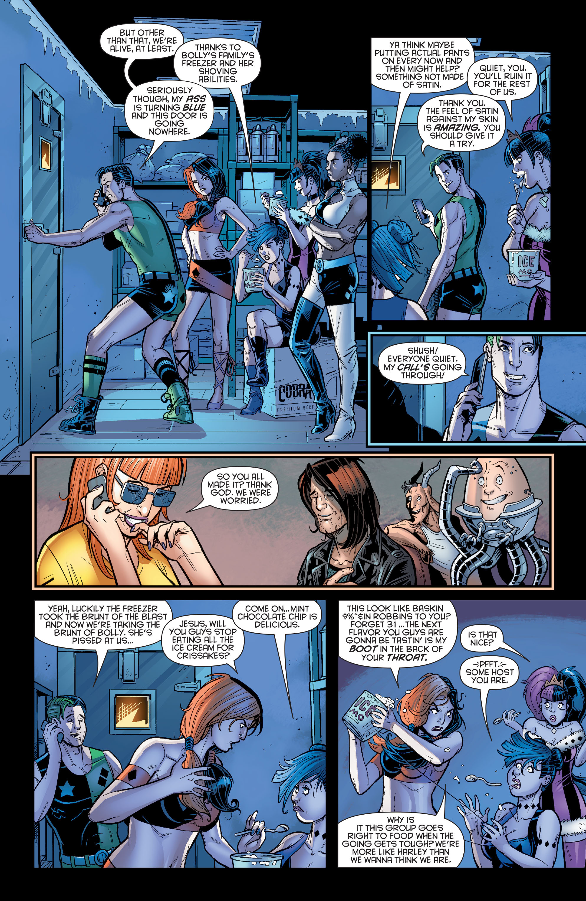 Read online Harley Quinn And Her Gang Of Harleys comic -  Issue #3 - 12