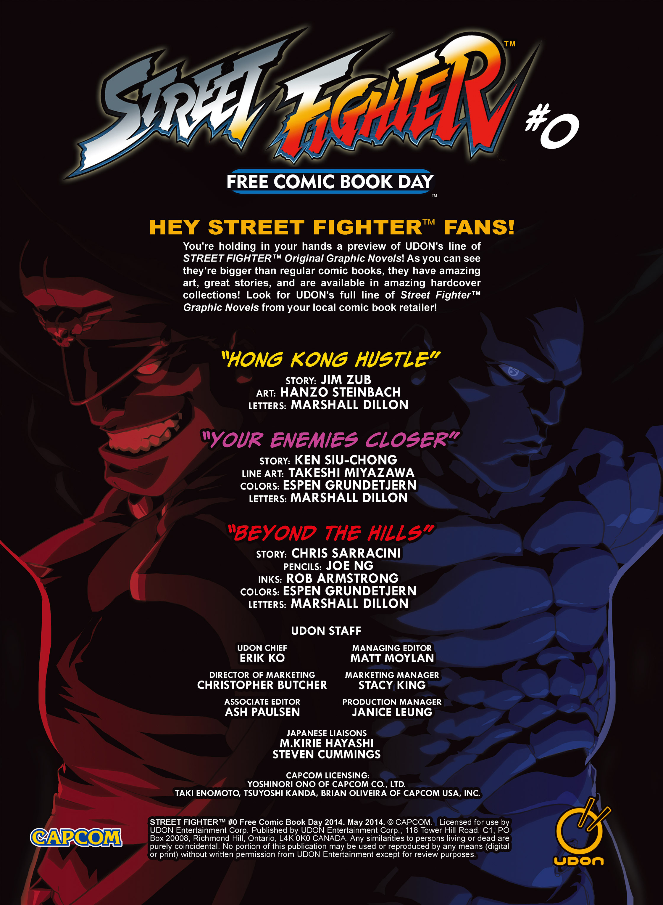 Read online FCBD 2014 Street Fighter comic -  Issue # Full - 2