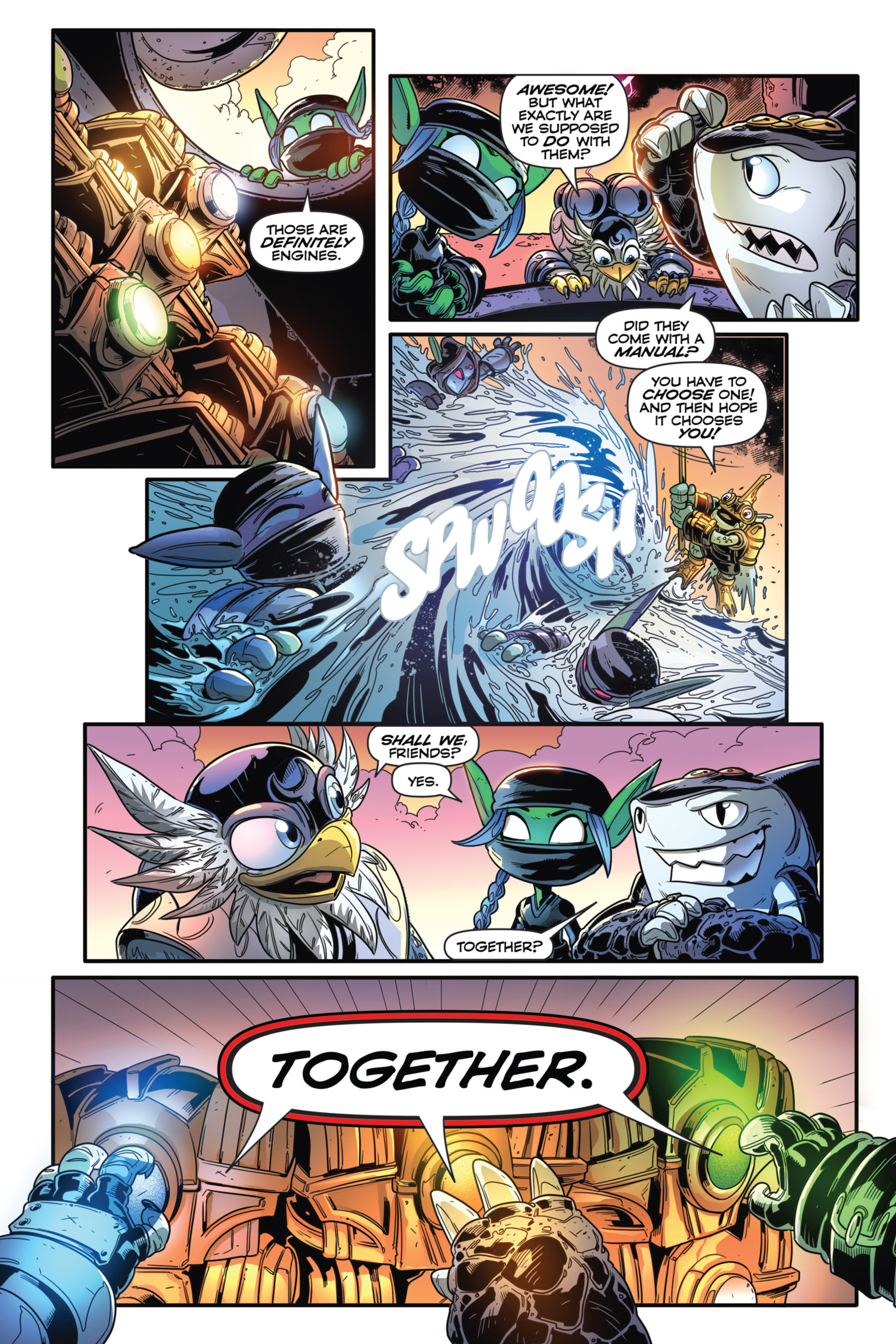 Read online Skylanders: Rift Into Overdrive comic -  Issue # Full - 66