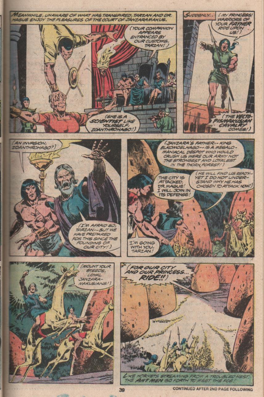 Read online Tarzan (1977) comic -  Issue # _Annual 3 - 30