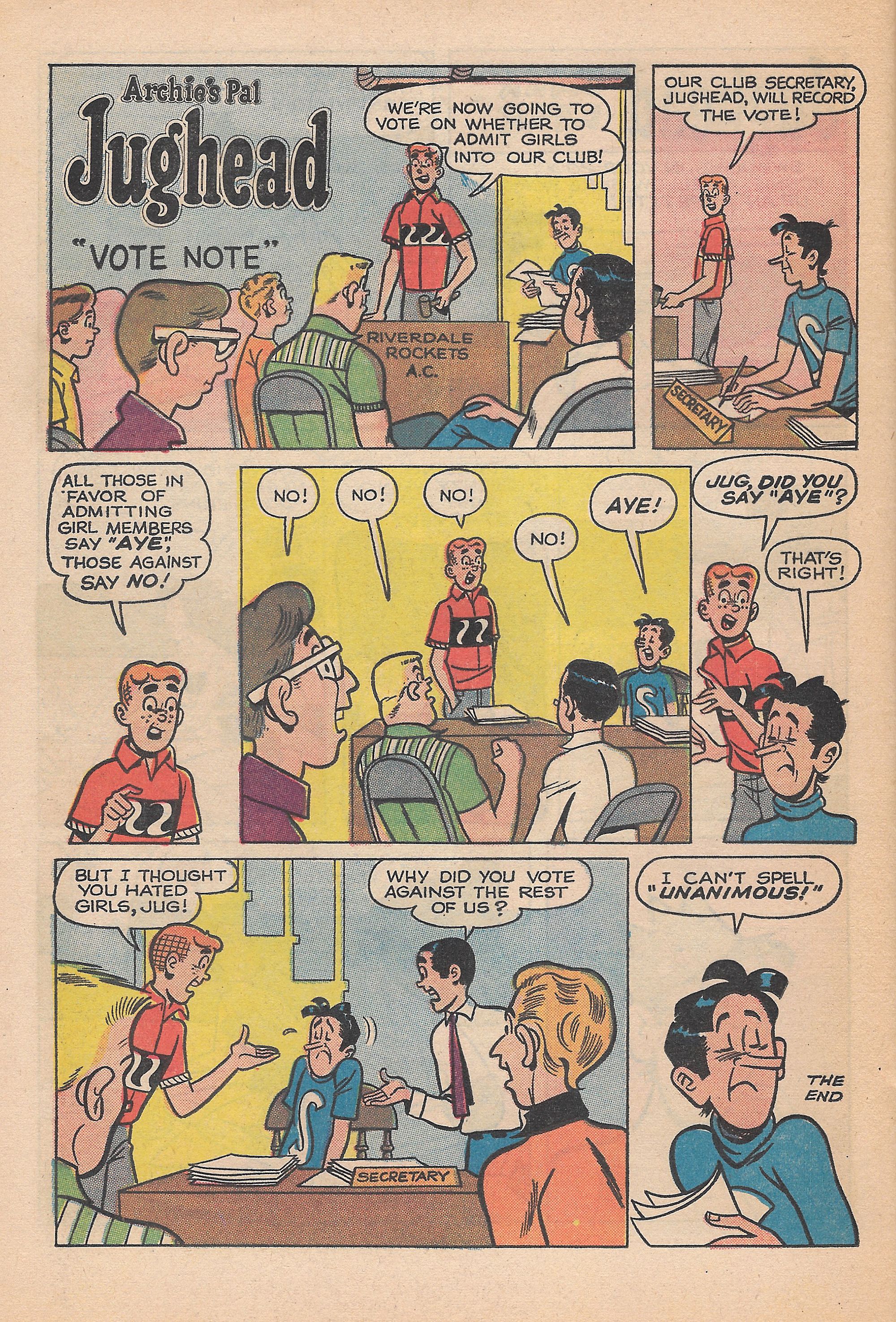 Read online Archie's Joke Book Magazine comic -  Issue #94 - 32