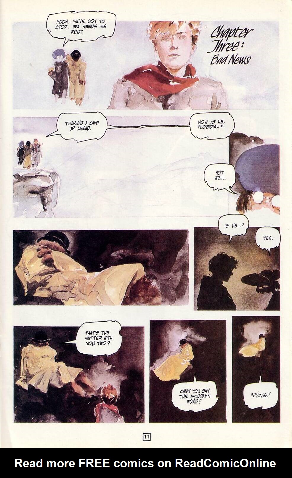 Read online Moonshadow comic -  Issue #12 - 13