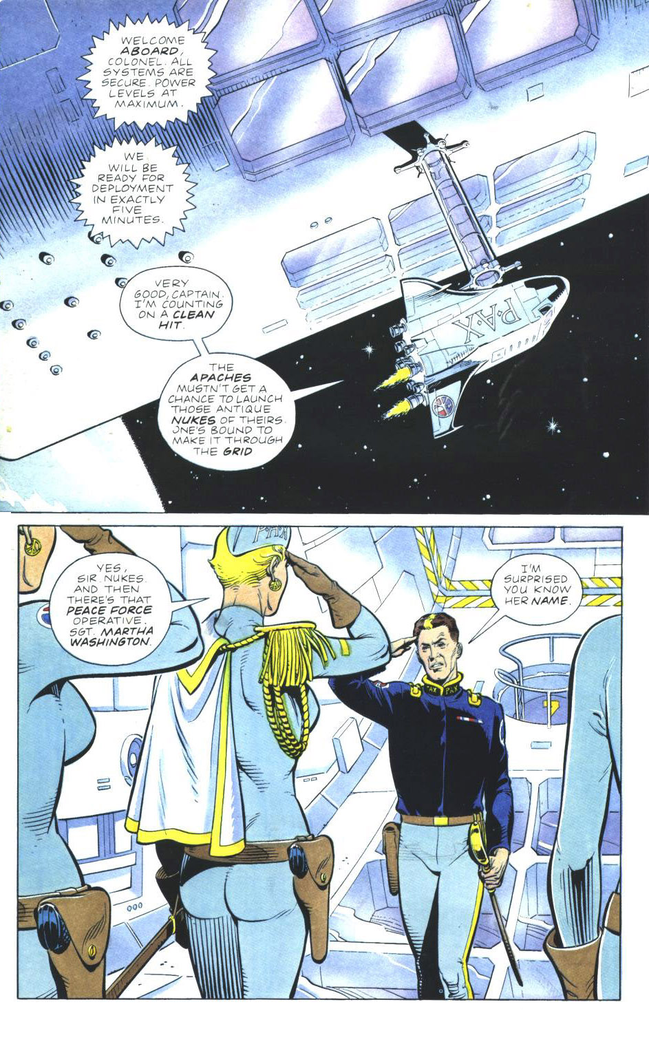 Read online Martha Washington Saves the World comic -  Issue #1 - 112