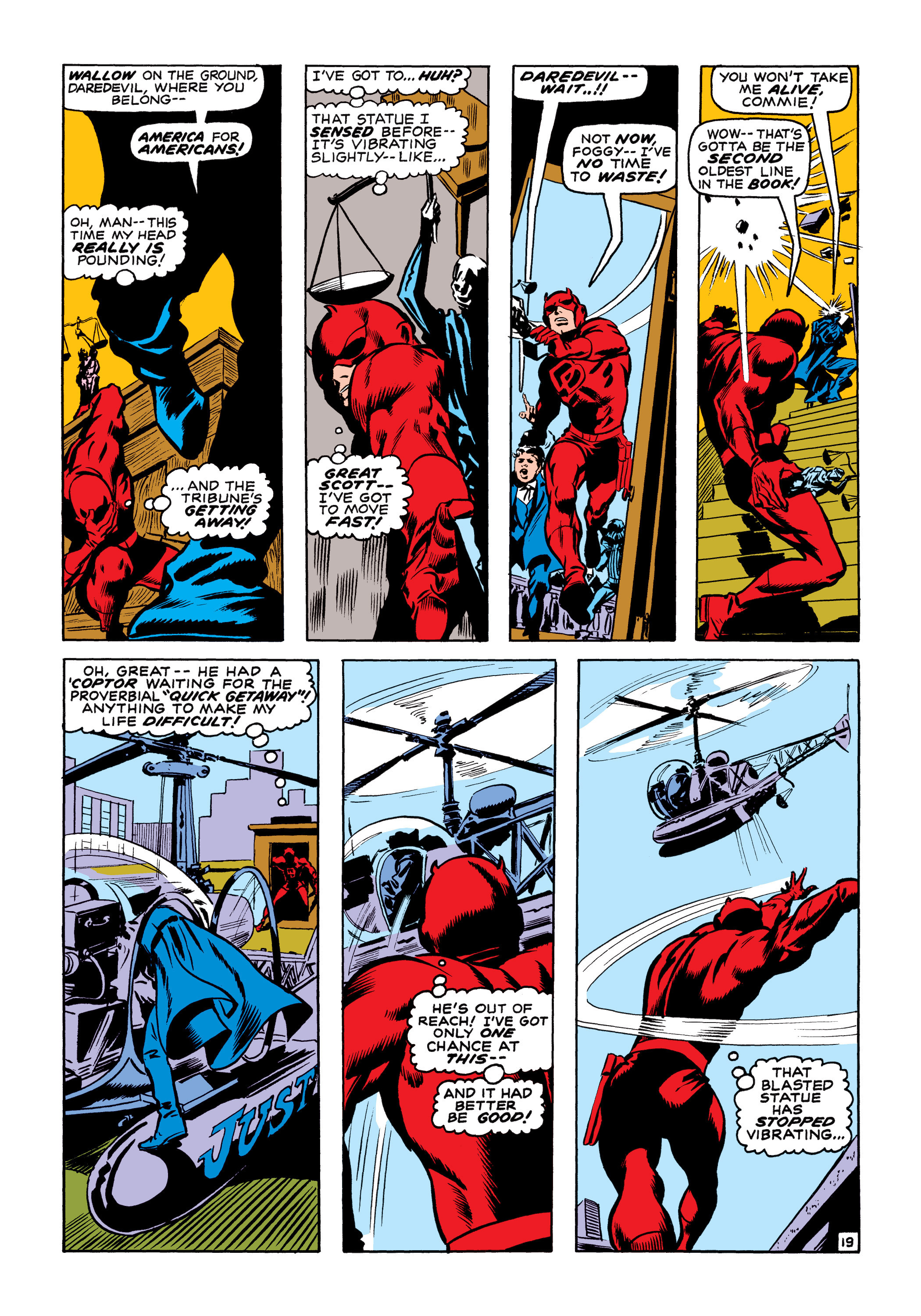 Read online Marvel Masterworks: Daredevil comic -  Issue # TPB 7 (Part 2) - 65