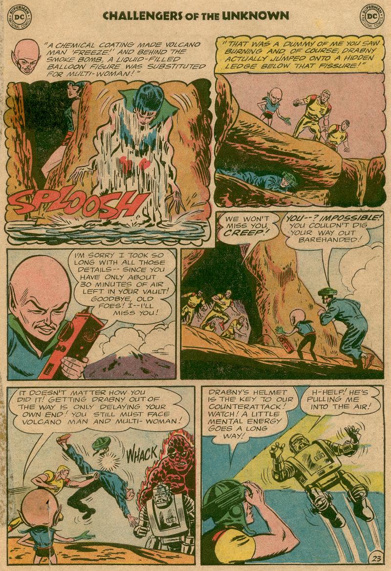 Read online Challengers of the Unknown (1958) comic -  Issue #45 - 28