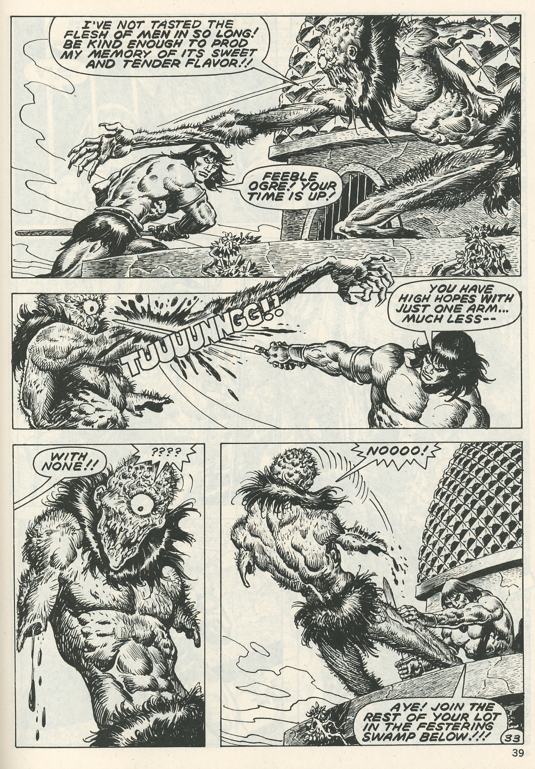 Read online The Savage Sword Of Conan comic -  Issue #123 - 39