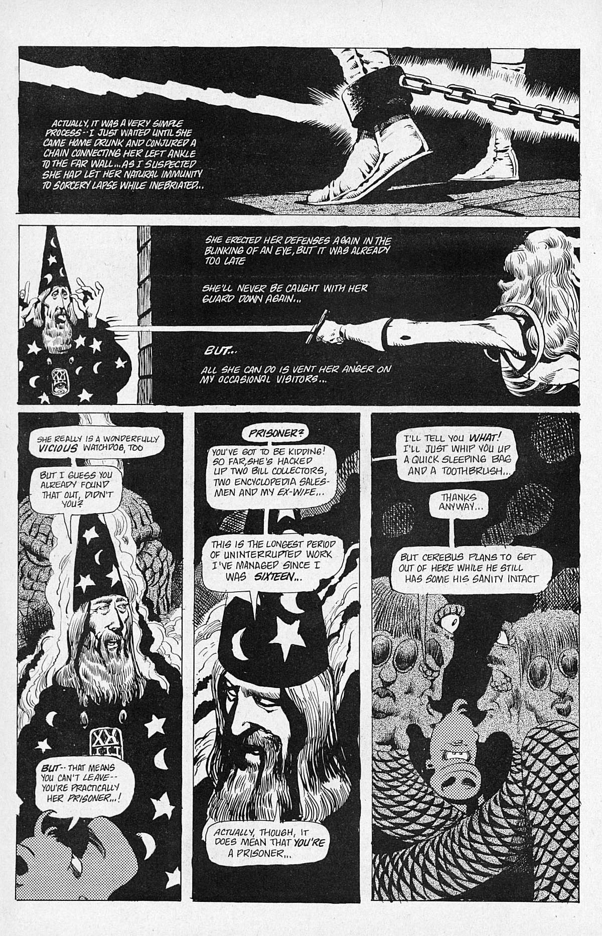 Read online Cerebus comic -  Issue #19 - 20