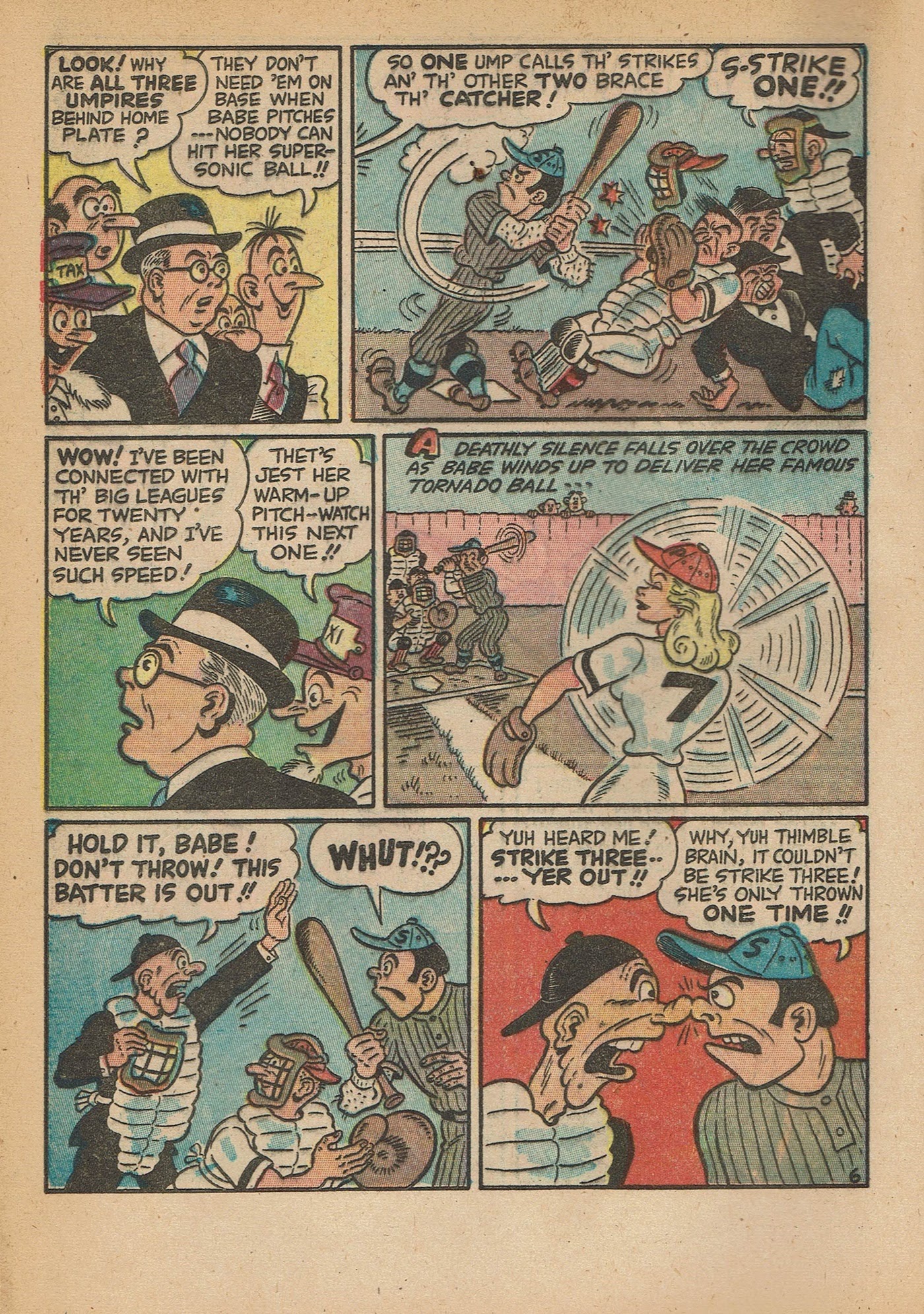Read online Babe (1948) comic -  Issue #1 - 8