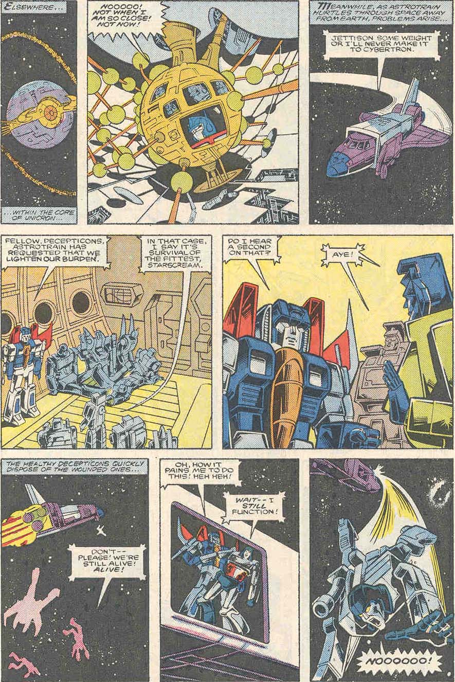 Read online The Transformers: The Movie comic -  Issue #1 - 21