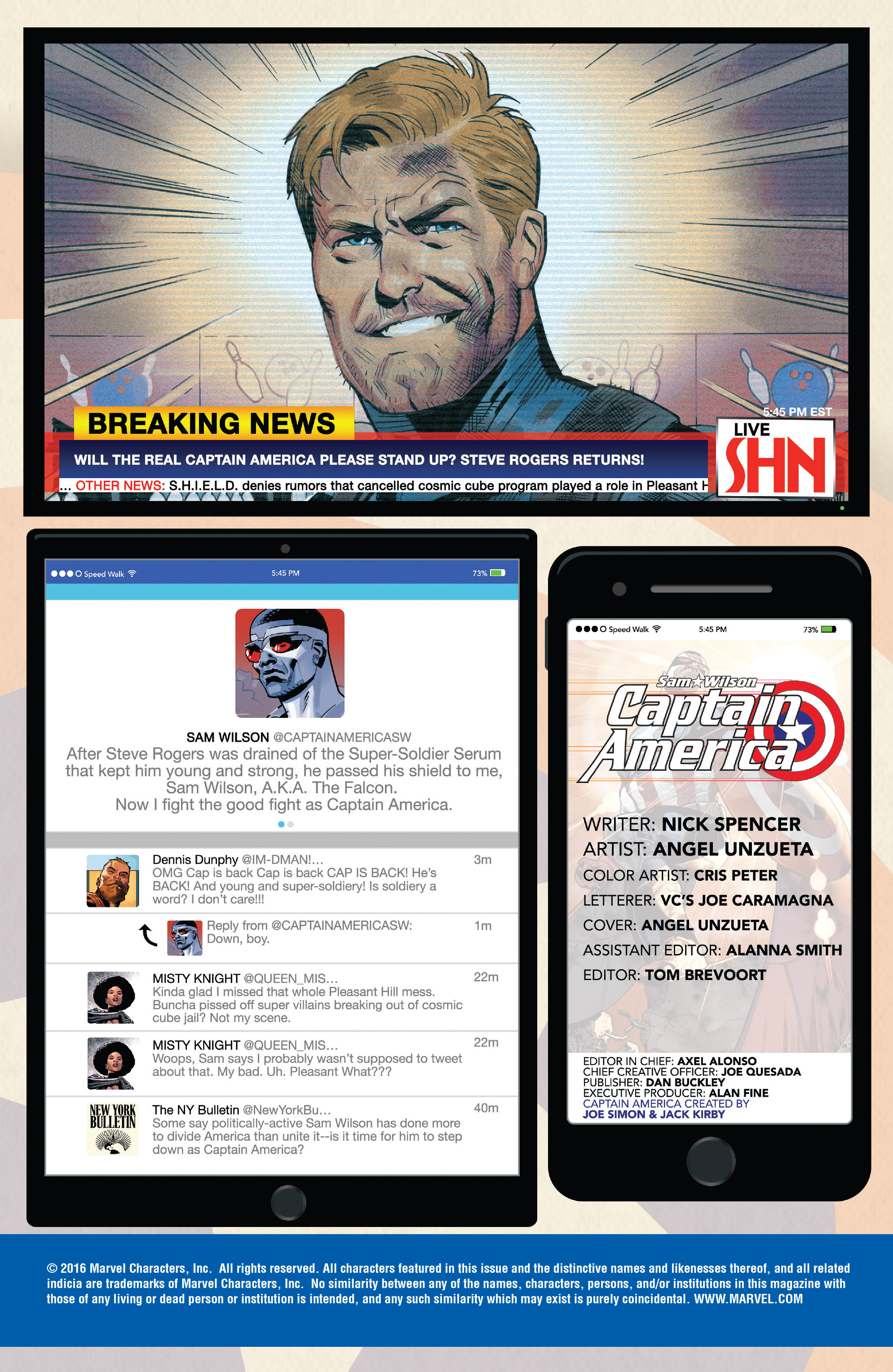 Read online Captain America: Sam Wilson comic -  Issue #9 - 2