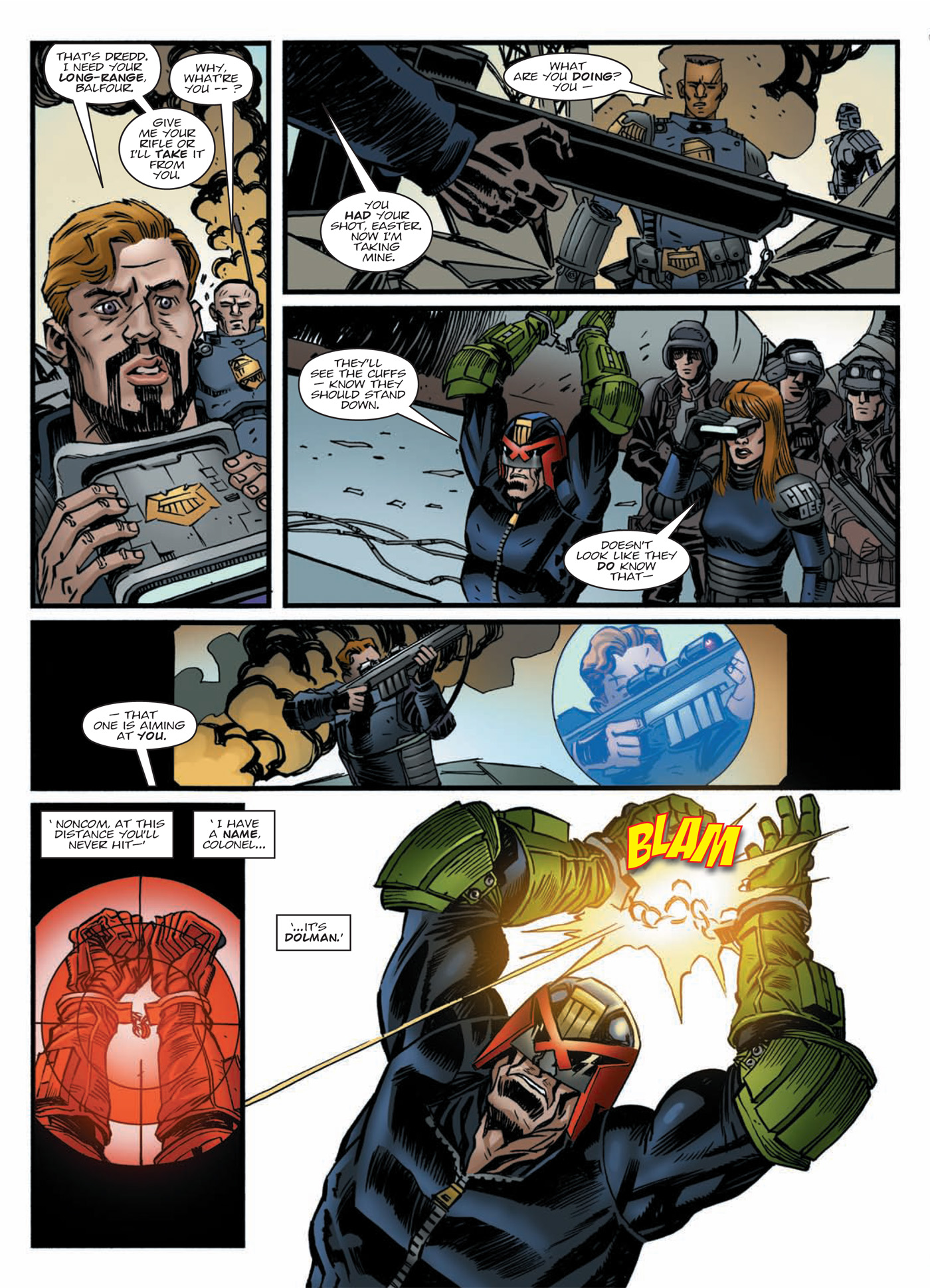 Read online Judge Dredd: Day of Chaos: Fallout comic -  Issue # TPB (Part 1) - 29