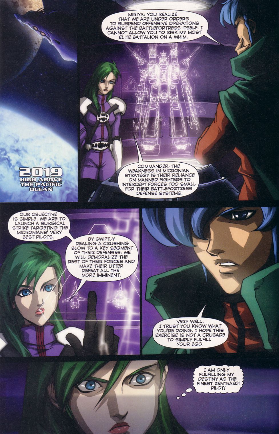 Read online Robotech: Love and War comic -  Issue #4 - 4
