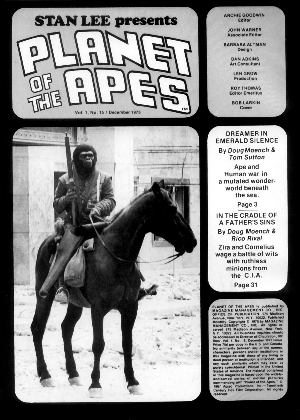 Read online Planet of the Apes comic -  Issue #15 - 2