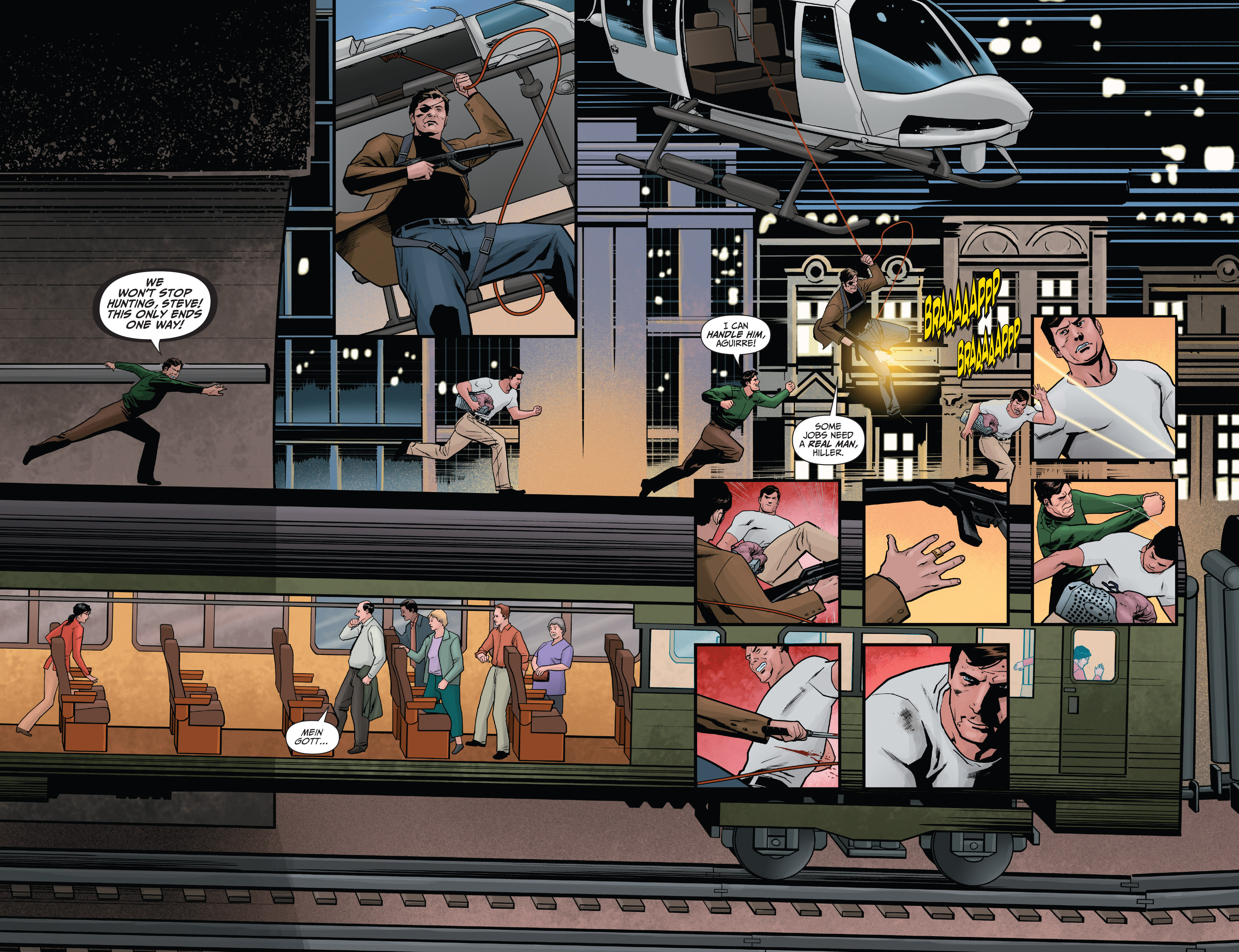Read online The Six Million Dollar Man: Fall of Man comic -  Issue #3 - 9