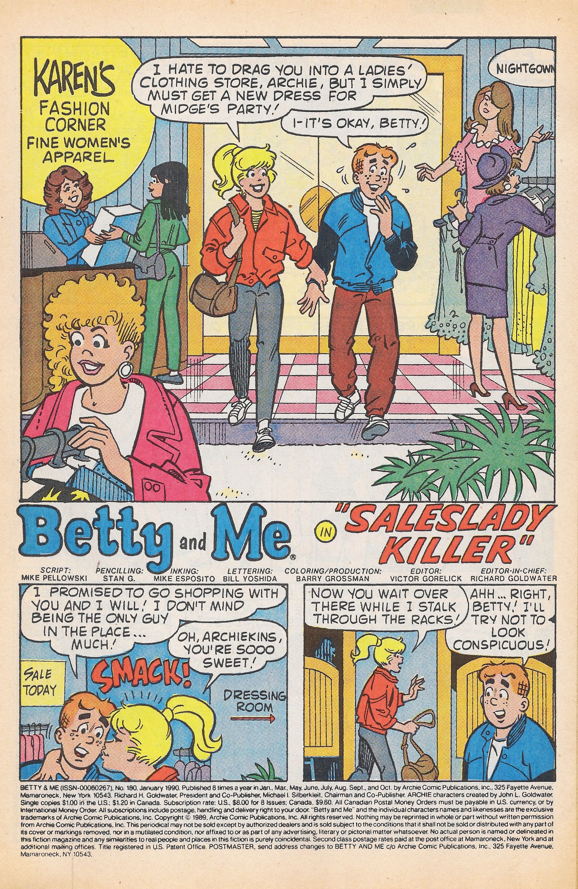 Read online Betty and Me comic -  Issue #180 - 3