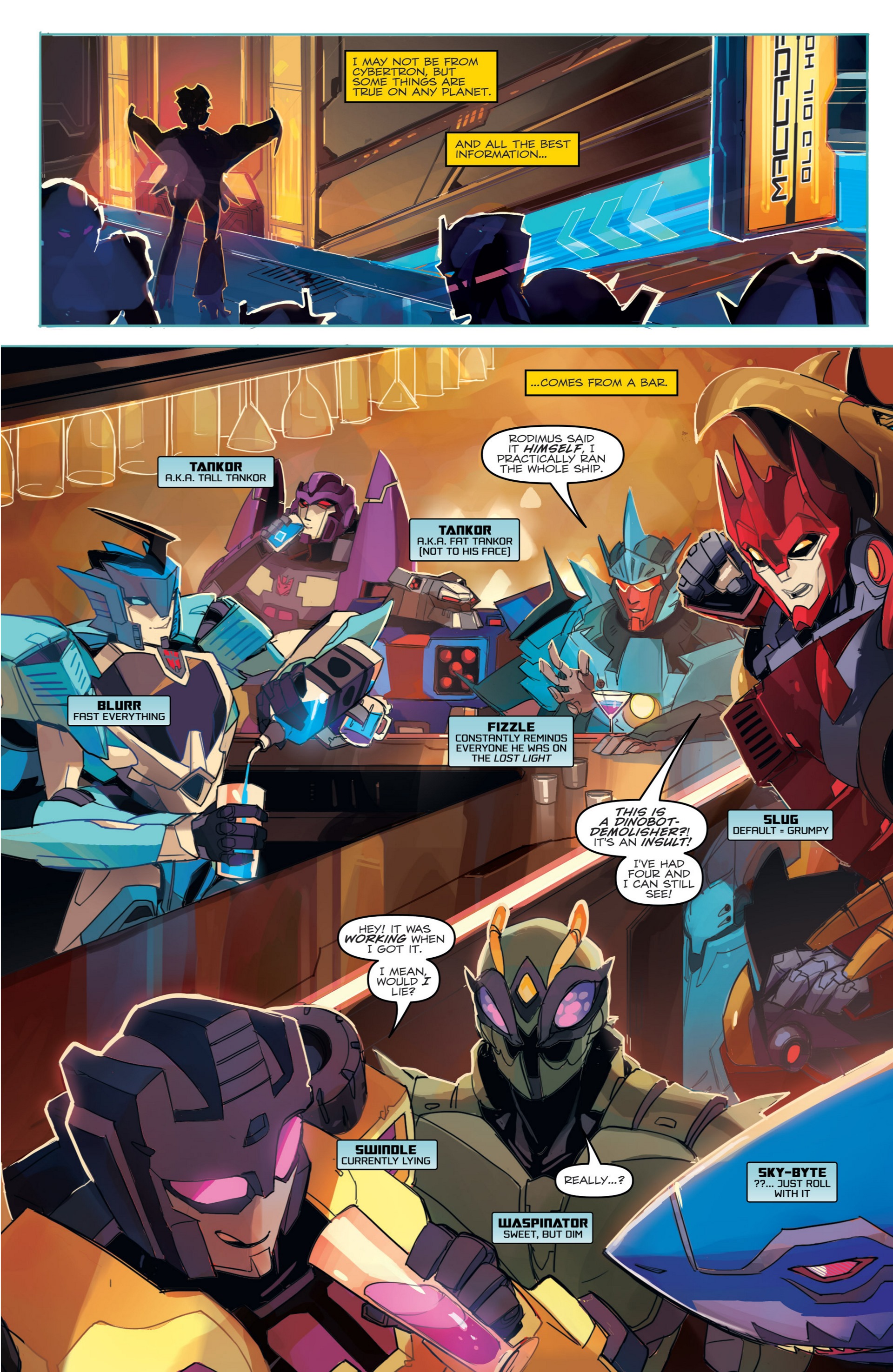 Read online The Transformers: Windblade (2014) comic -  Issue #1 - 16