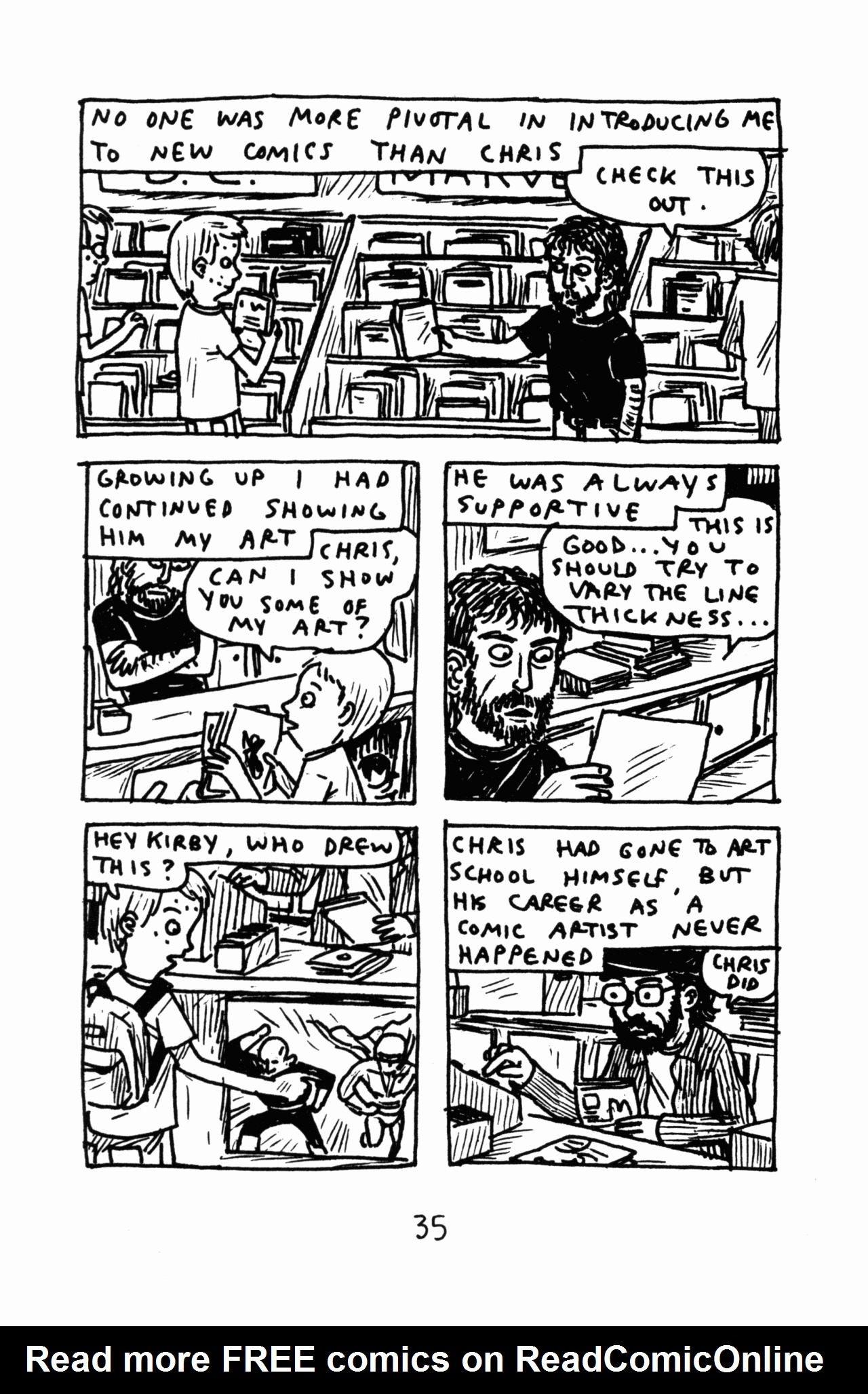 Read online Funny Misshapen Body: A Memoir comic -  Issue # TPB (Part 1) - 41