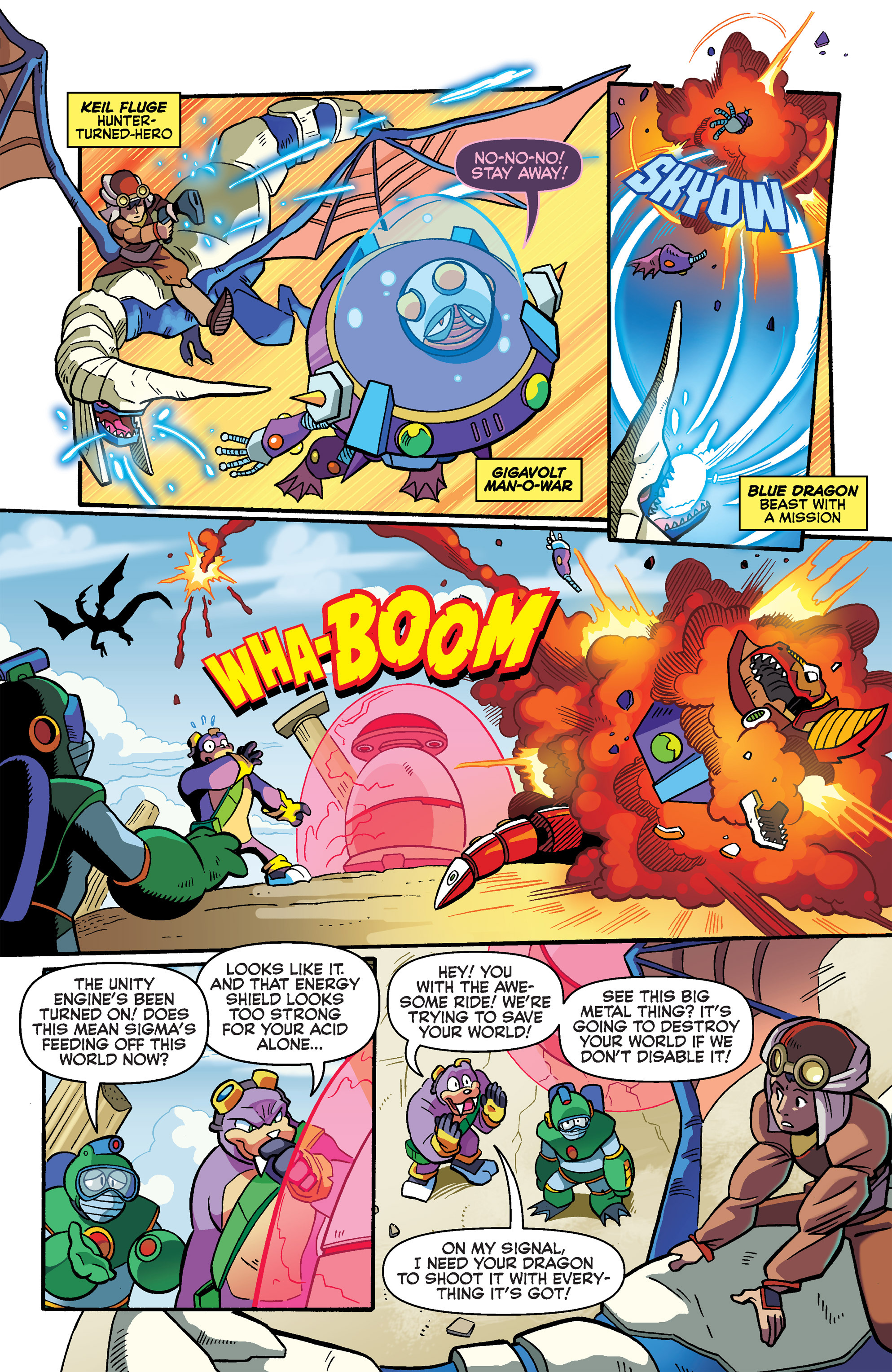 Read online Sonic Boom comic -  Issue #10 - 12