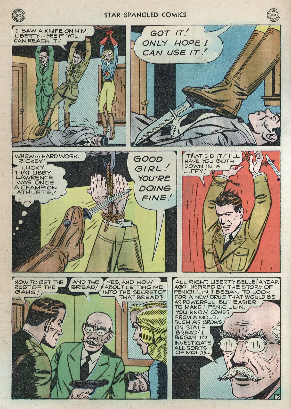 Read online Star Spangled Comics comic -  Issue #45 - 45