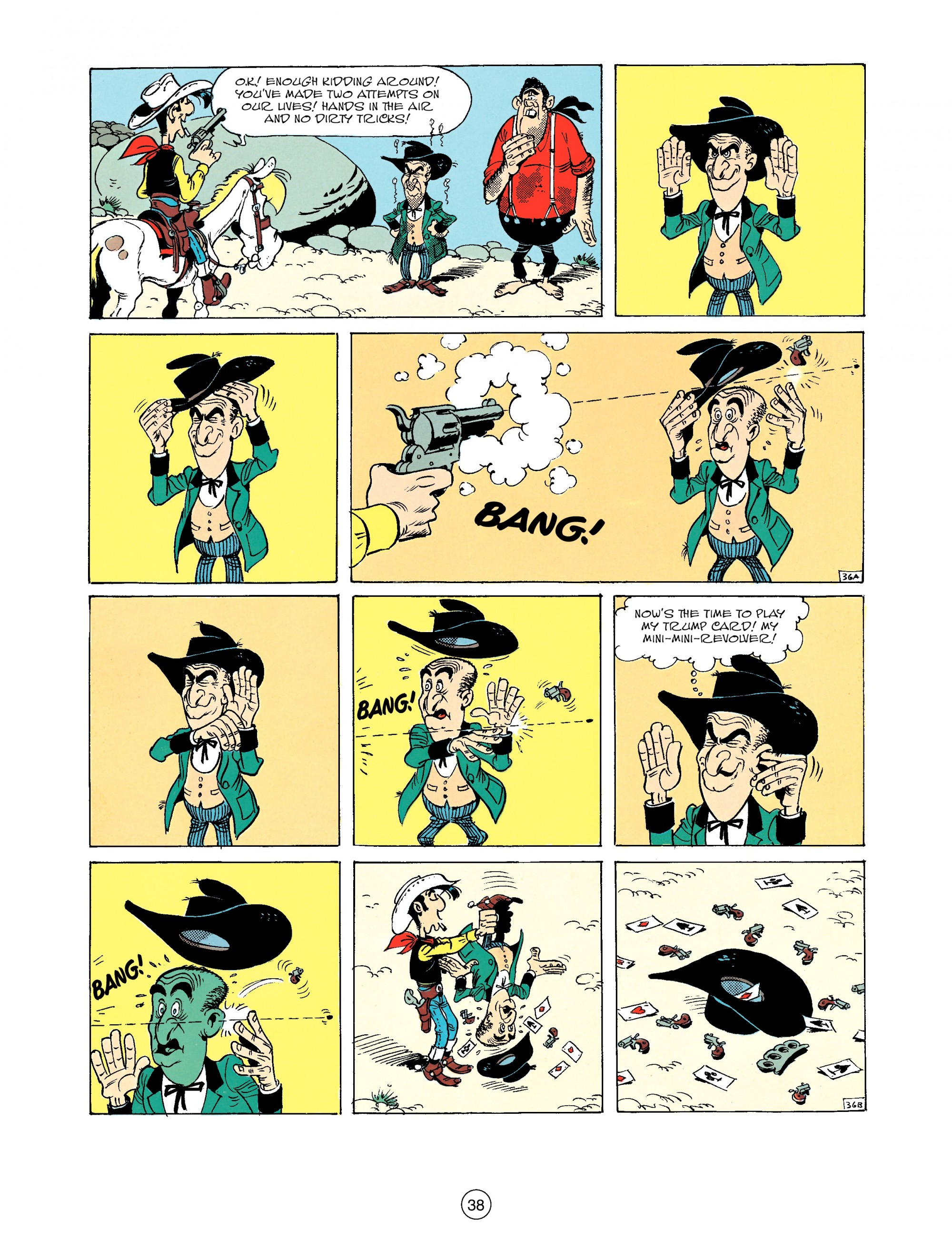 Read online A Lucky Luke Adventure comic -  Issue #33 - 38