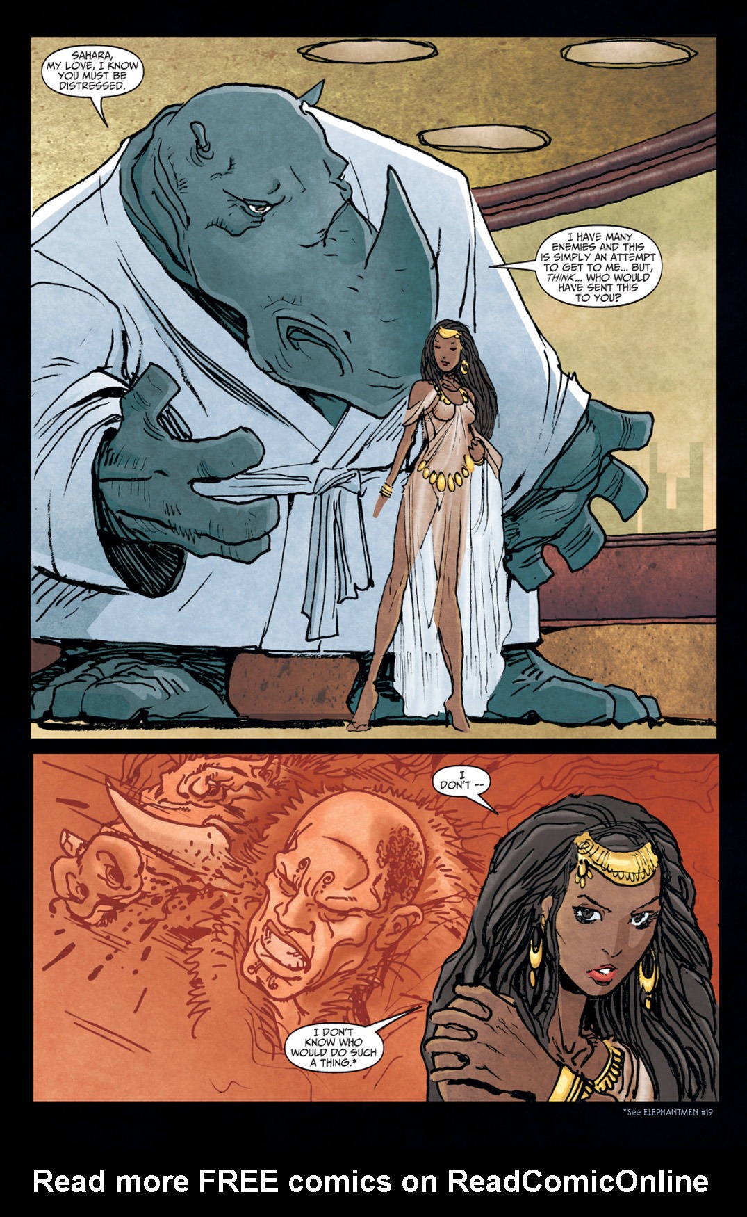 Read online Elephantmen comic -  Issue #24 - 11