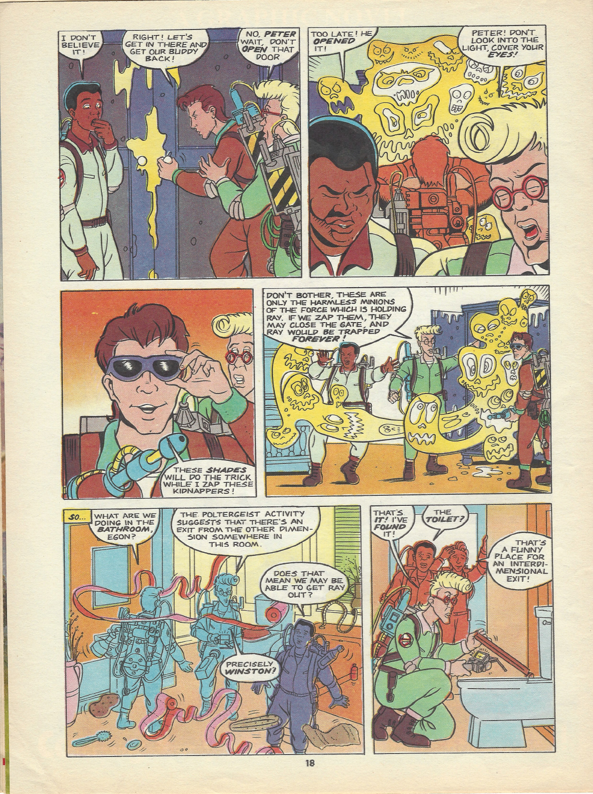 Read online The Real Ghostbusters comic -  Issue #49 - 18