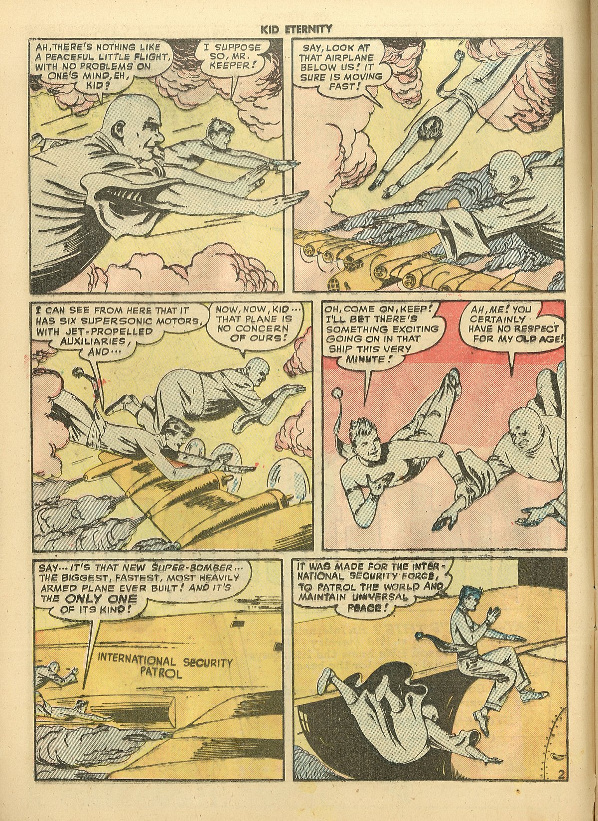 Read online Kid Eternity (1946) comic -  Issue #12 - 16