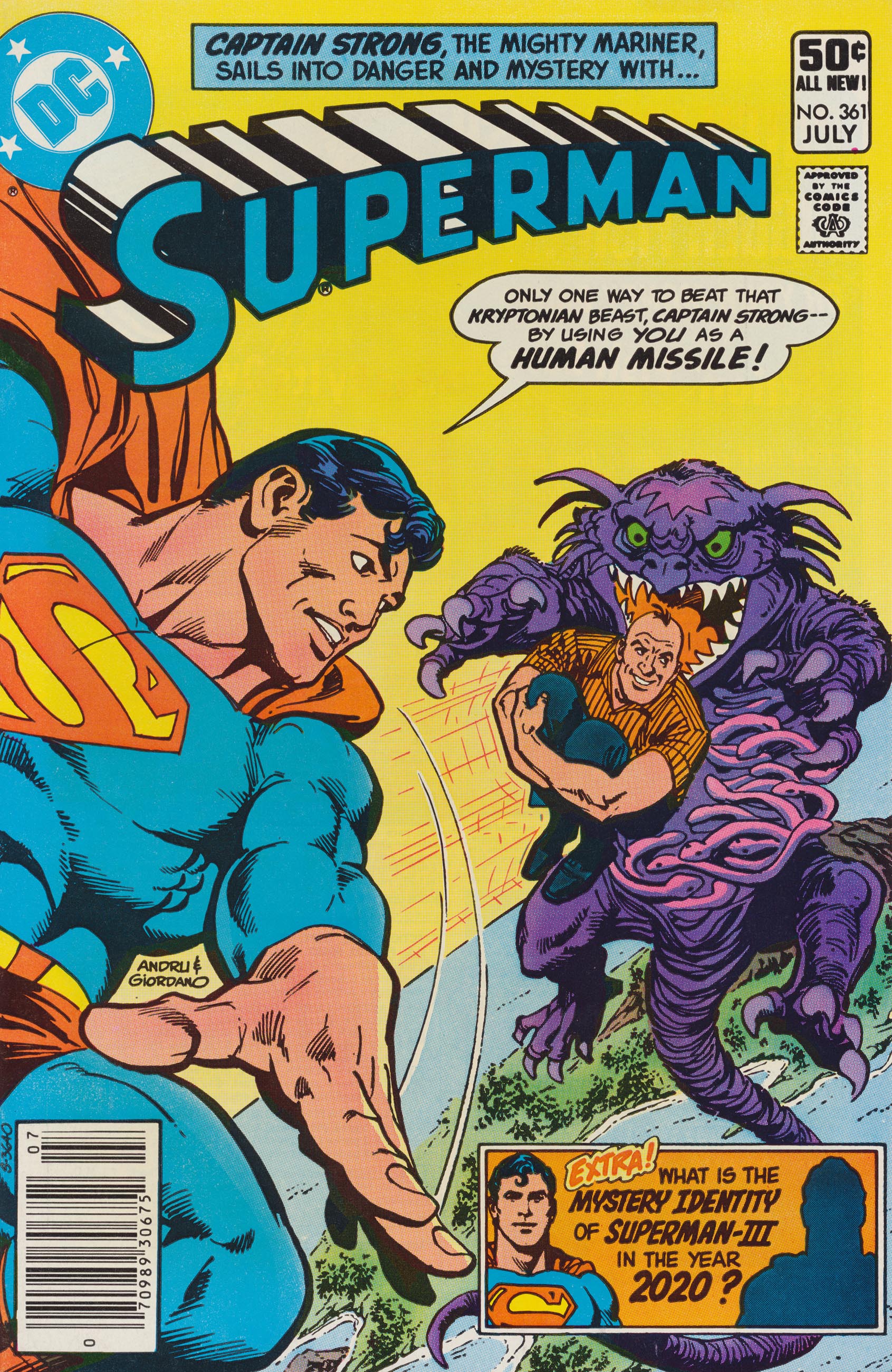 Read online Superman (1939) comic -  Issue #361 - 1
