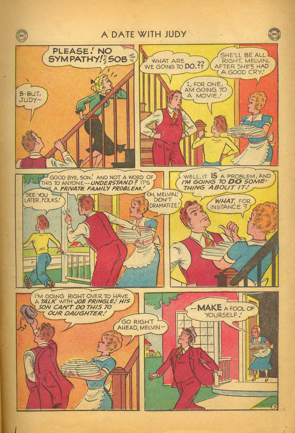 Read online A Date with Judy comic -  Issue #17 - 15