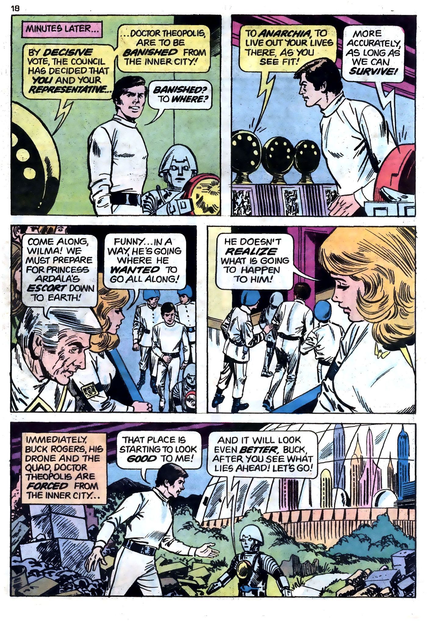 Read online Buck Rogers (1979) comic -  Issue # Full - 18