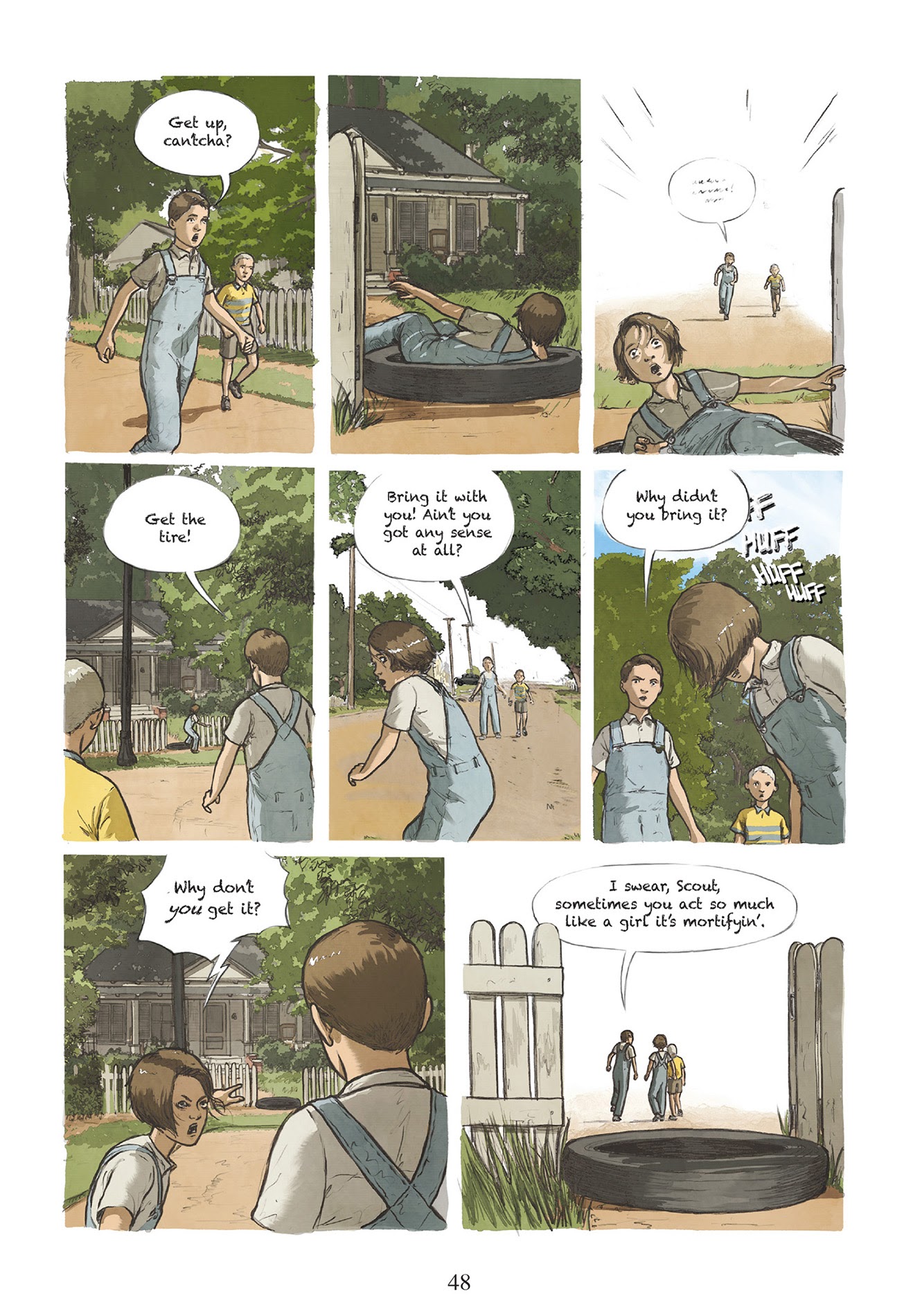 Read online To Kill a Mockingbird: A Graphic Novel comic -  Issue # TPB (Part 1) - 56