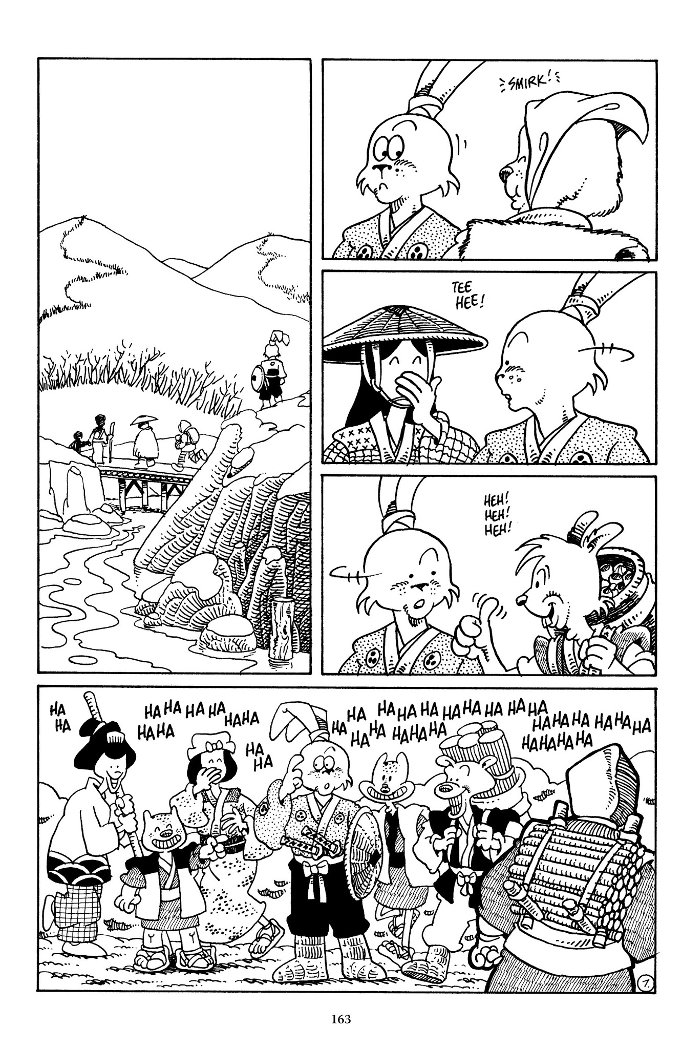 Read online The Usagi Yojimbo Saga comic -  Issue # TPB 1 - 160