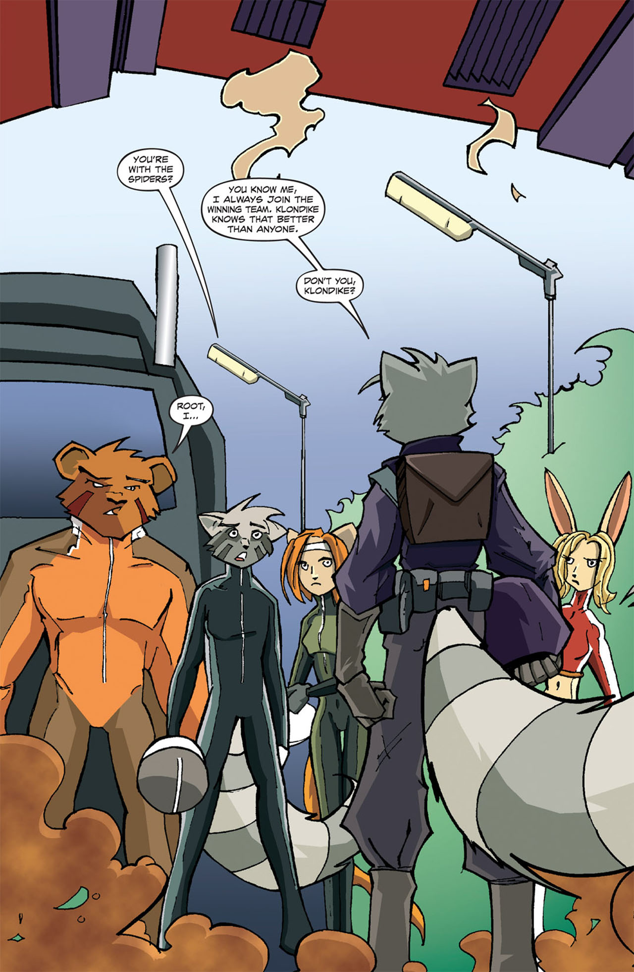 Read online NGuard comic -  Issue #3 - 3