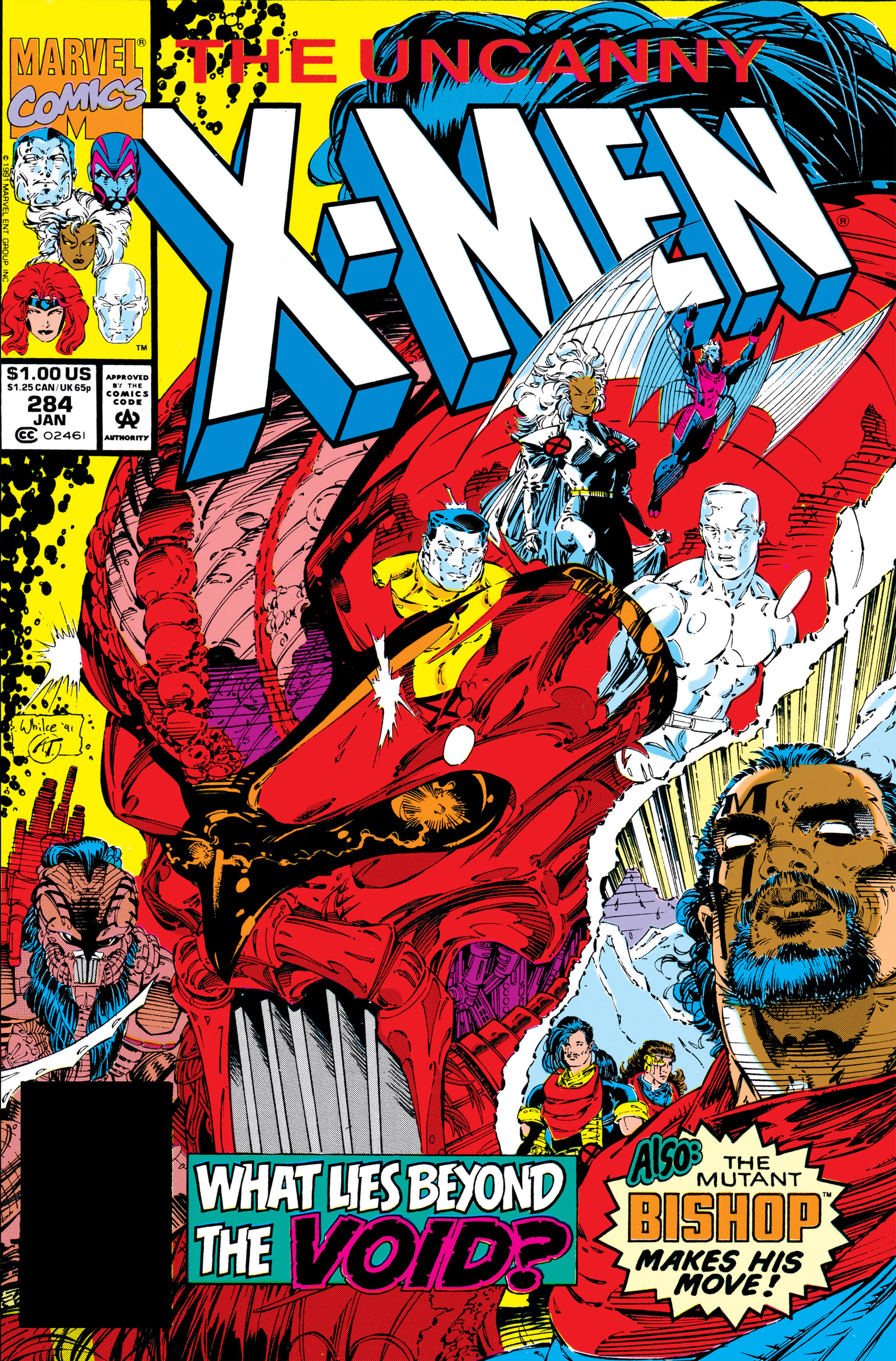 Read online Uncanny X-Men (1963) comic -  Issue #284 - 1