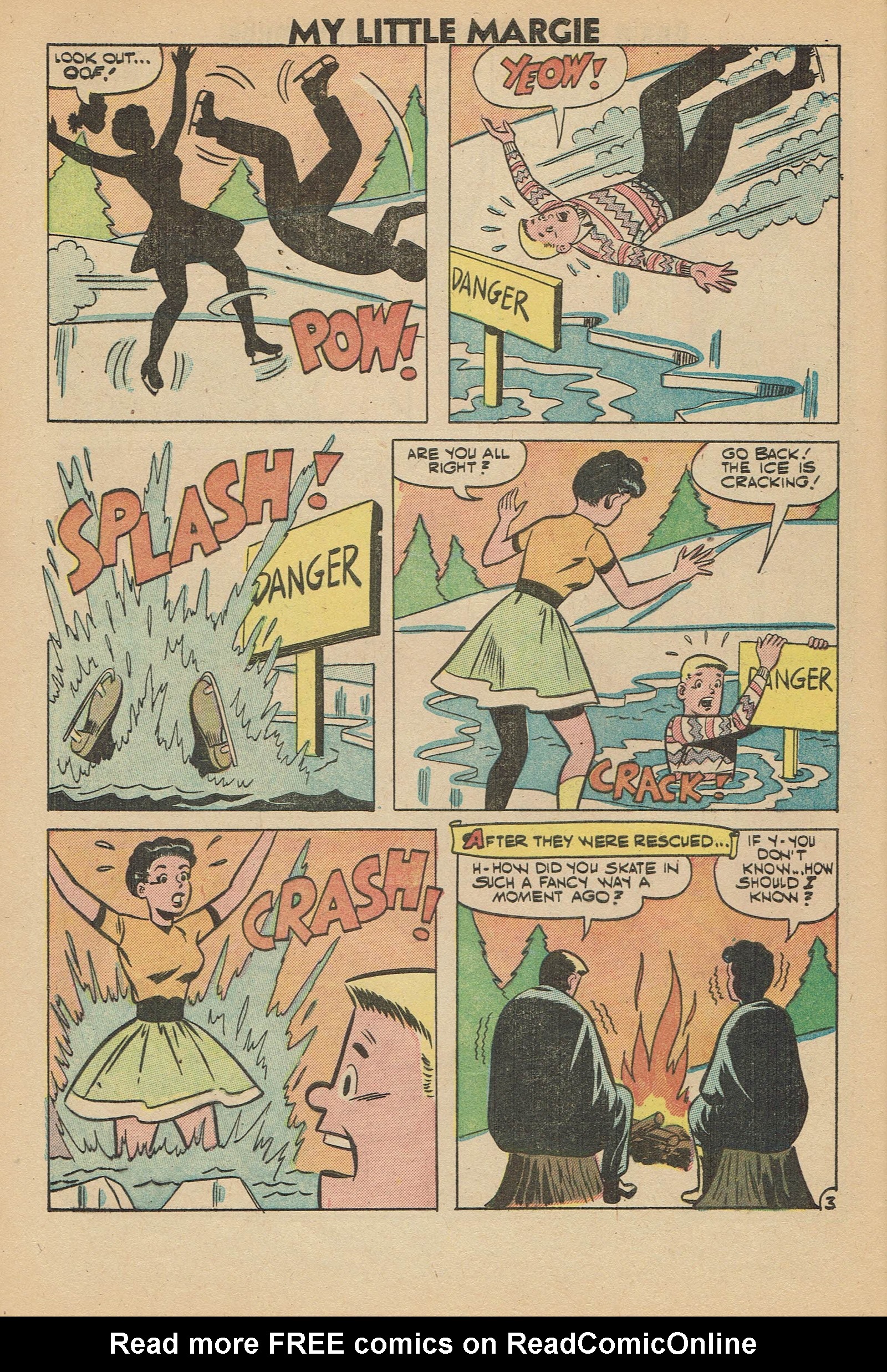 Read online My Little Margie (1954) comic -  Issue #28 - 28