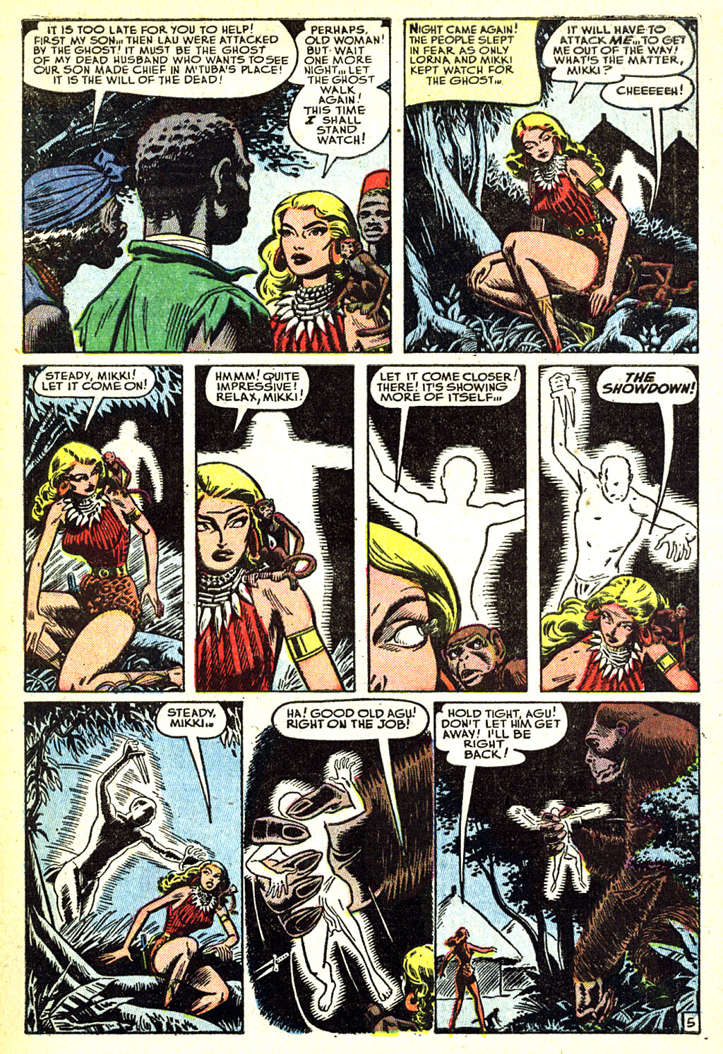 Read online Lorna, The Jungle Girl comic -  Issue #8 - 7
