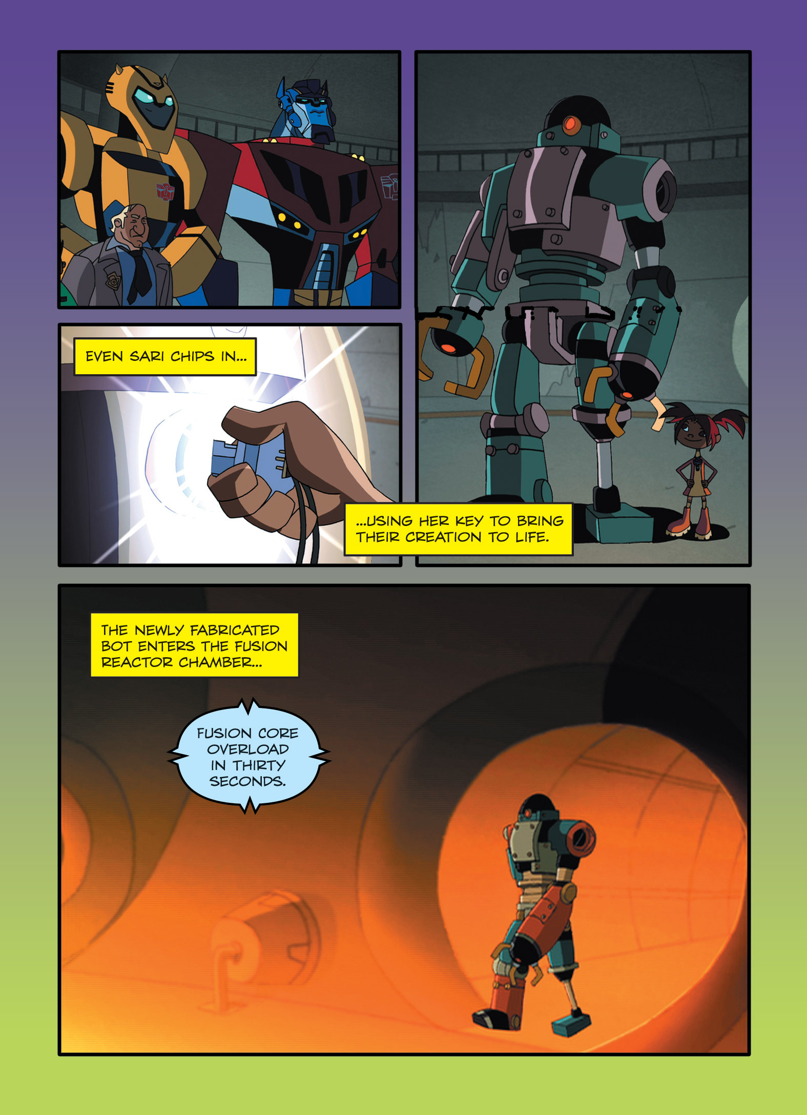 Read online Transformers Animated comic -  Issue #6 - 61