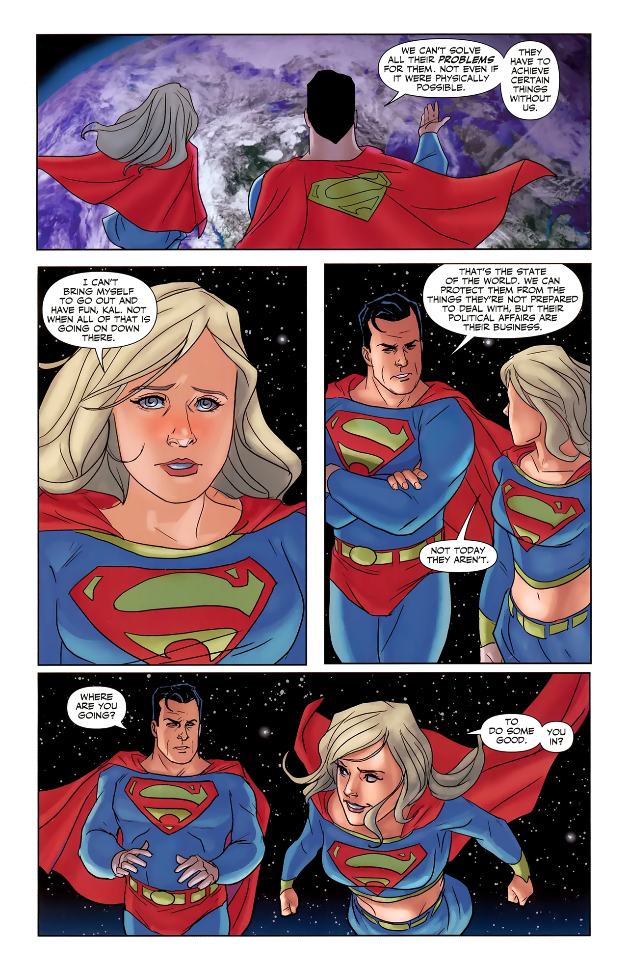 Read online Superman/Supergirl: Maelstrom comic -  Issue #5 - 21