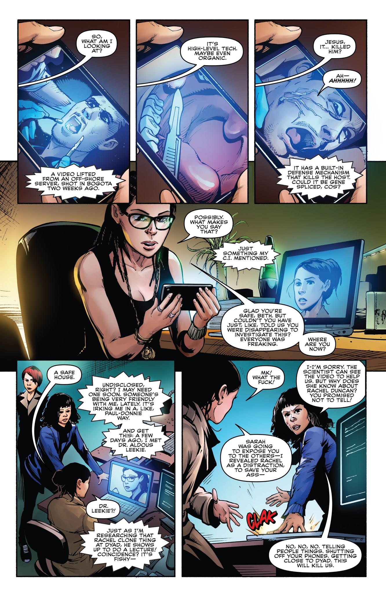 Read online Orphan Black: Deviations comic -  Issue #4 - 18