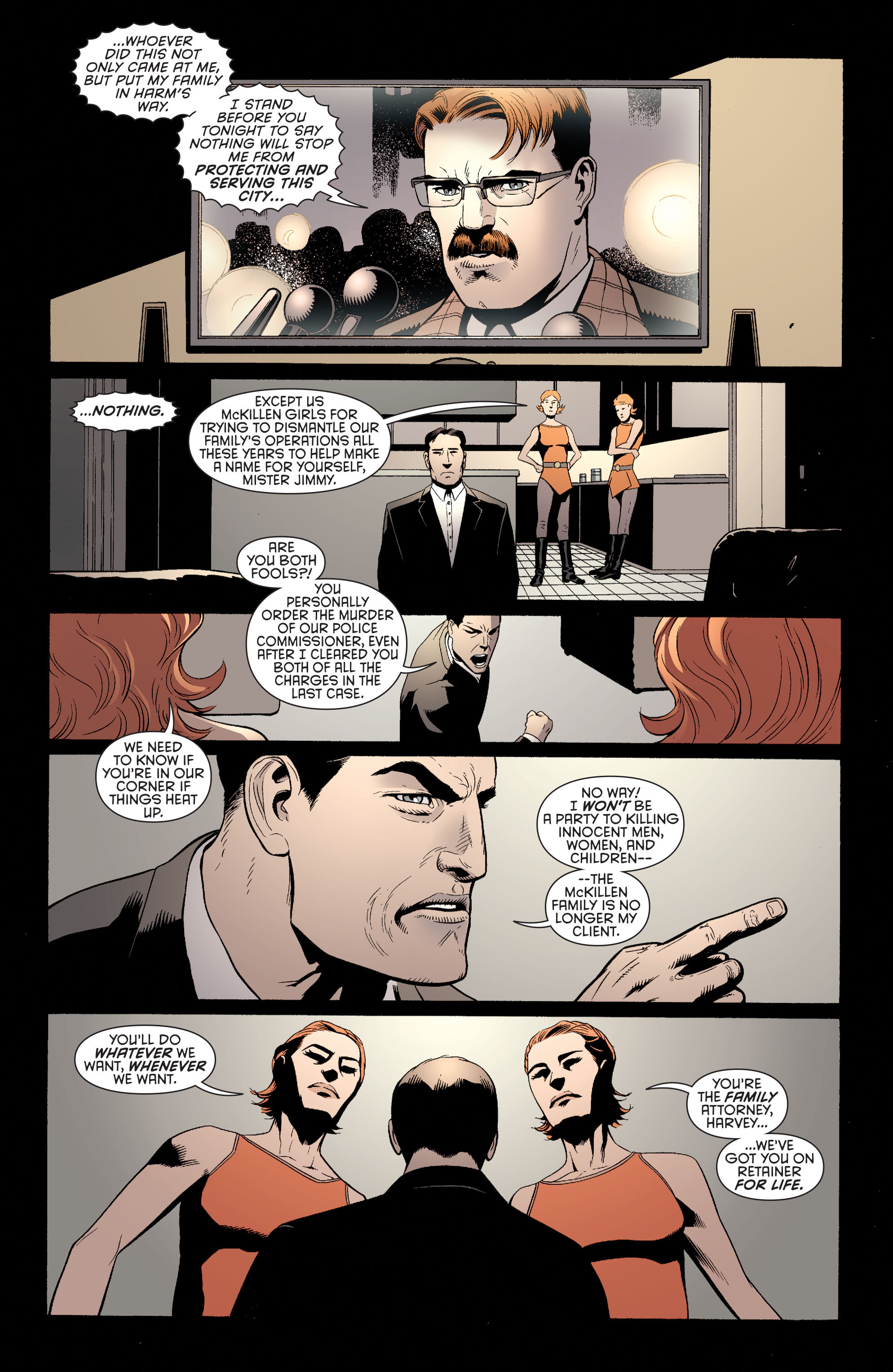 Read online Batman and Robin (2011) comic -  Issue #27 - Batman and Two-Face - 15