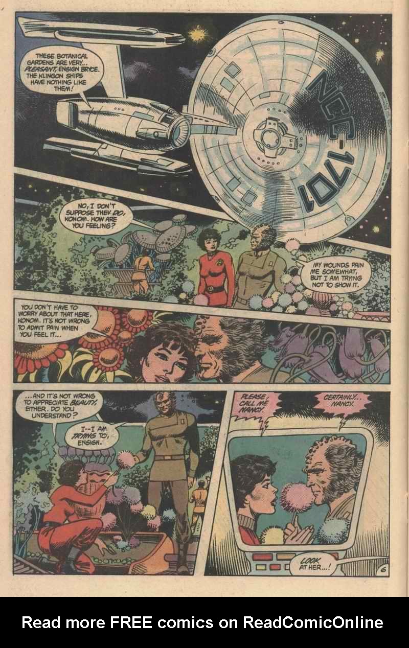 Read online Star Trek (1984) comic -  Issue #3 - 7