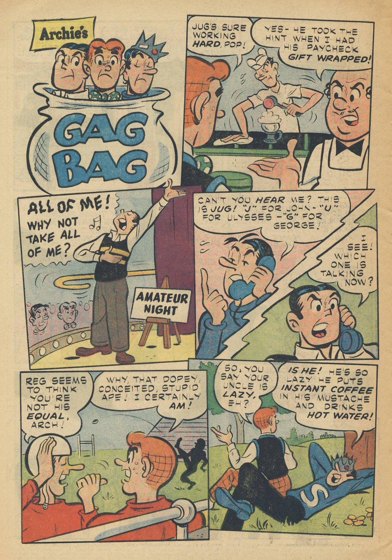 Read online Archie's Joke Book Magazine comic -  Issue #45 - 4