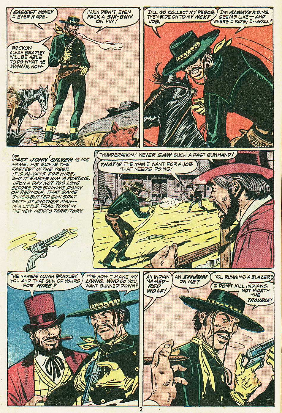 Read online Red Wolf (1972) comic -  Issue #5 - 3