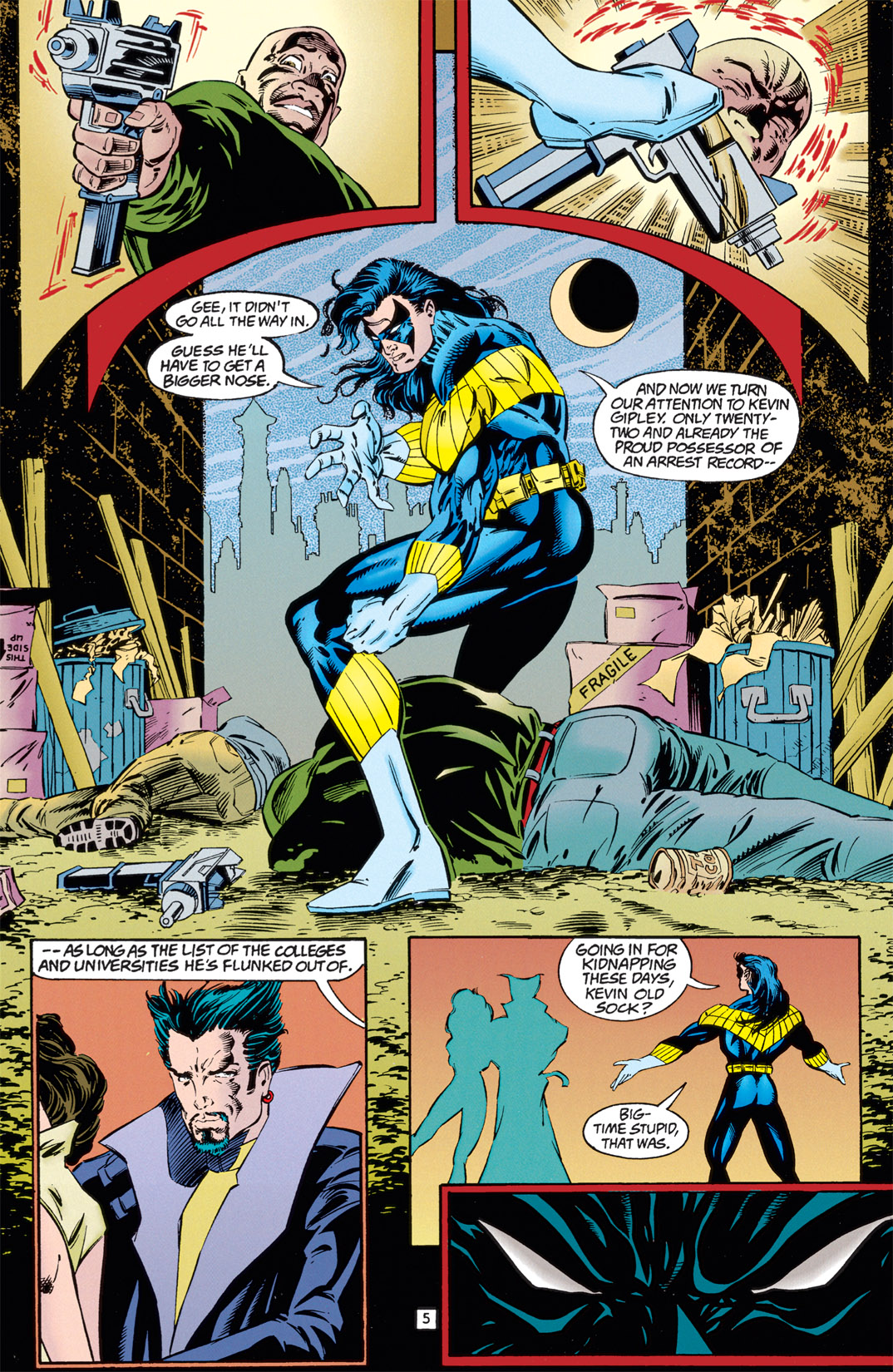 Read online Nightwing (1995) comic -  Issue #1 - 6