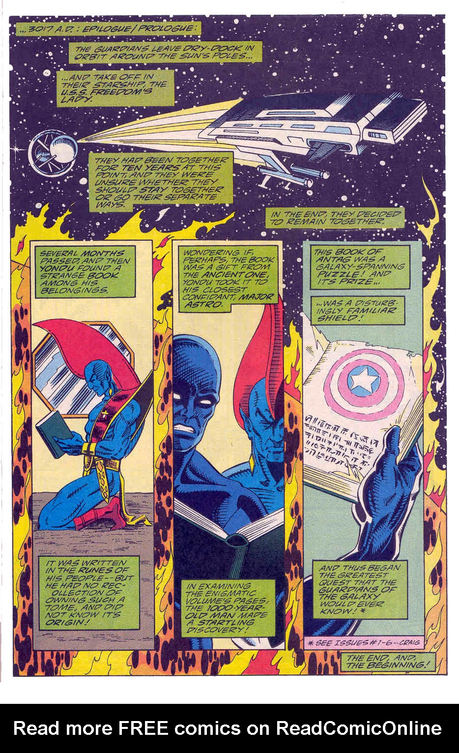 Read online Guardians of the Galaxy (1990) comic -  Issue # _Annual 1 - 34