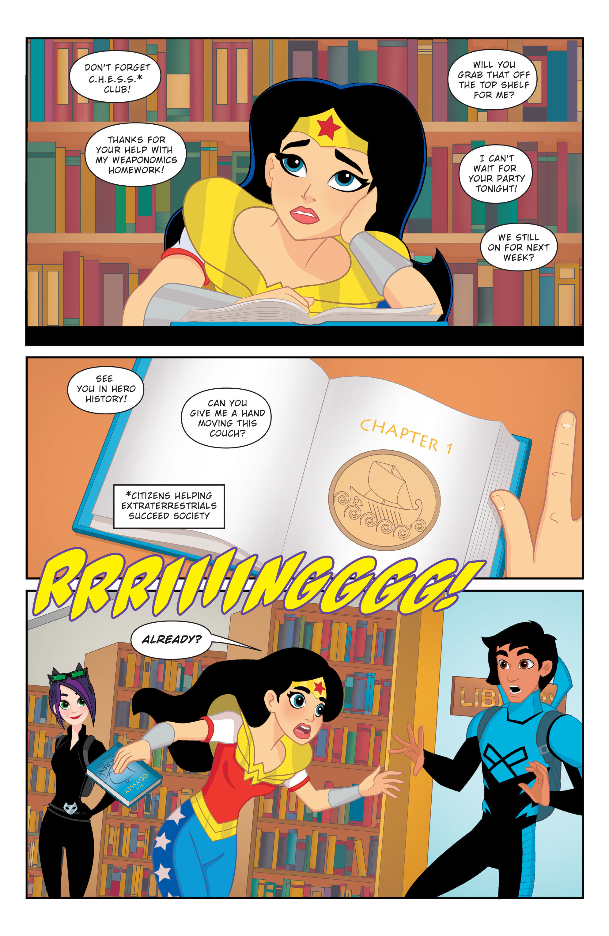Read online DC Super Hero Girls Halloween ComicFest Special Edition comic -  Issue # Full - 12