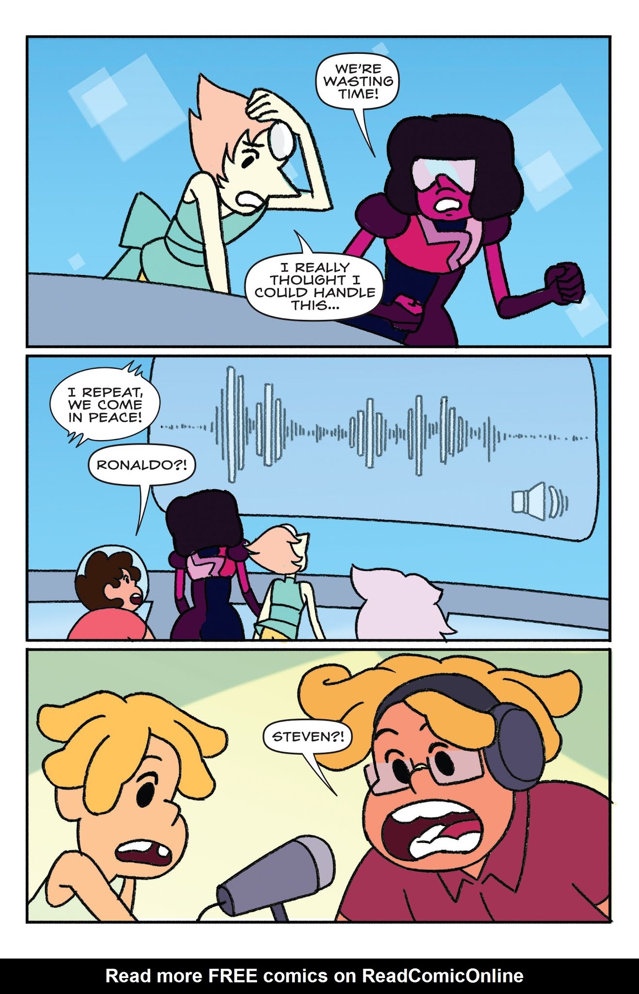 Read online Steven Universe: Anti-Gravity comic -  Issue # TPB - 106
