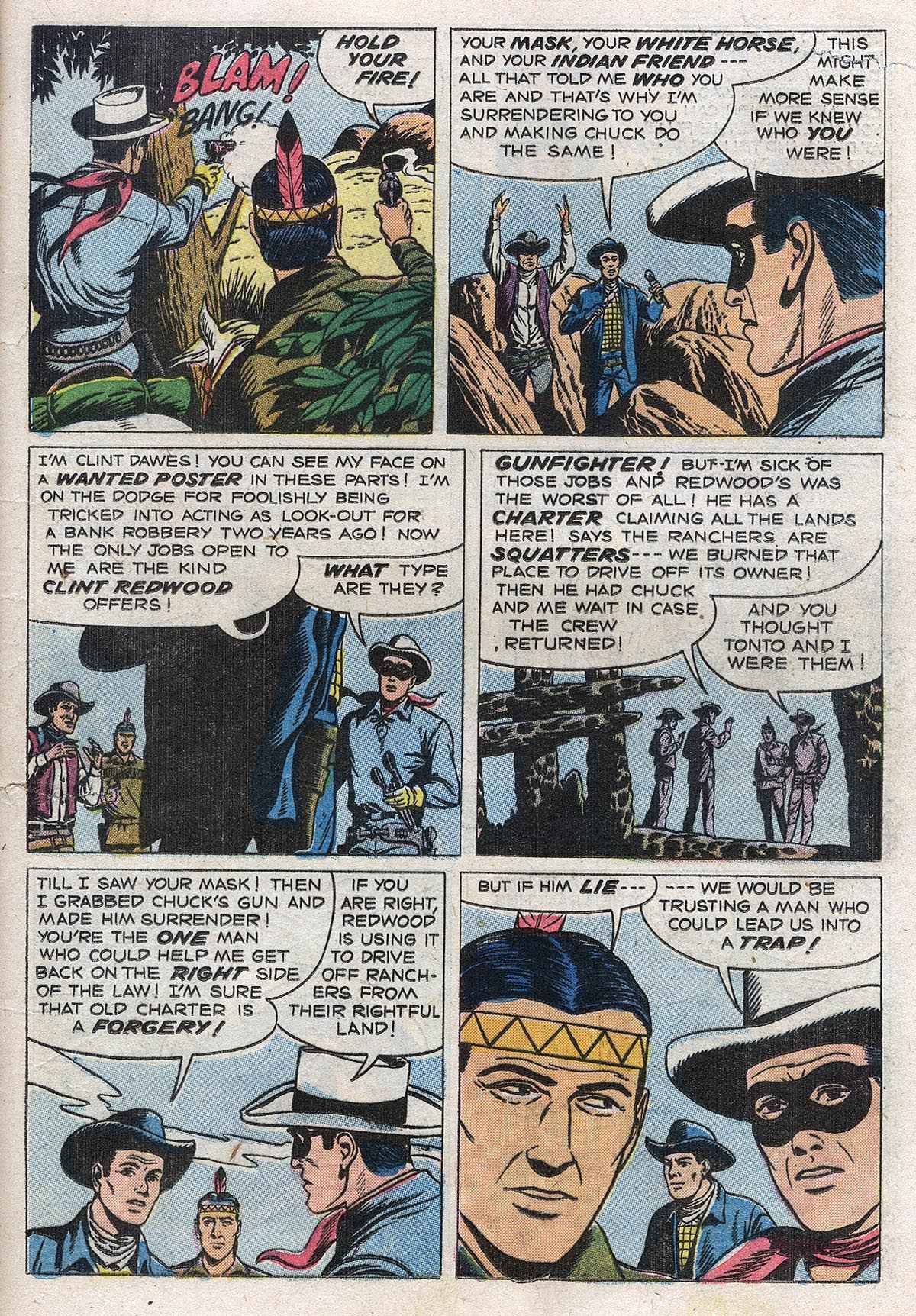 Read online The Lone Ranger (1948) comic -  Issue #110 - 17