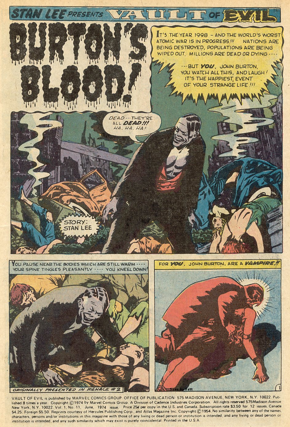 Read online Vault of Evil comic -  Issue #11 - 3
